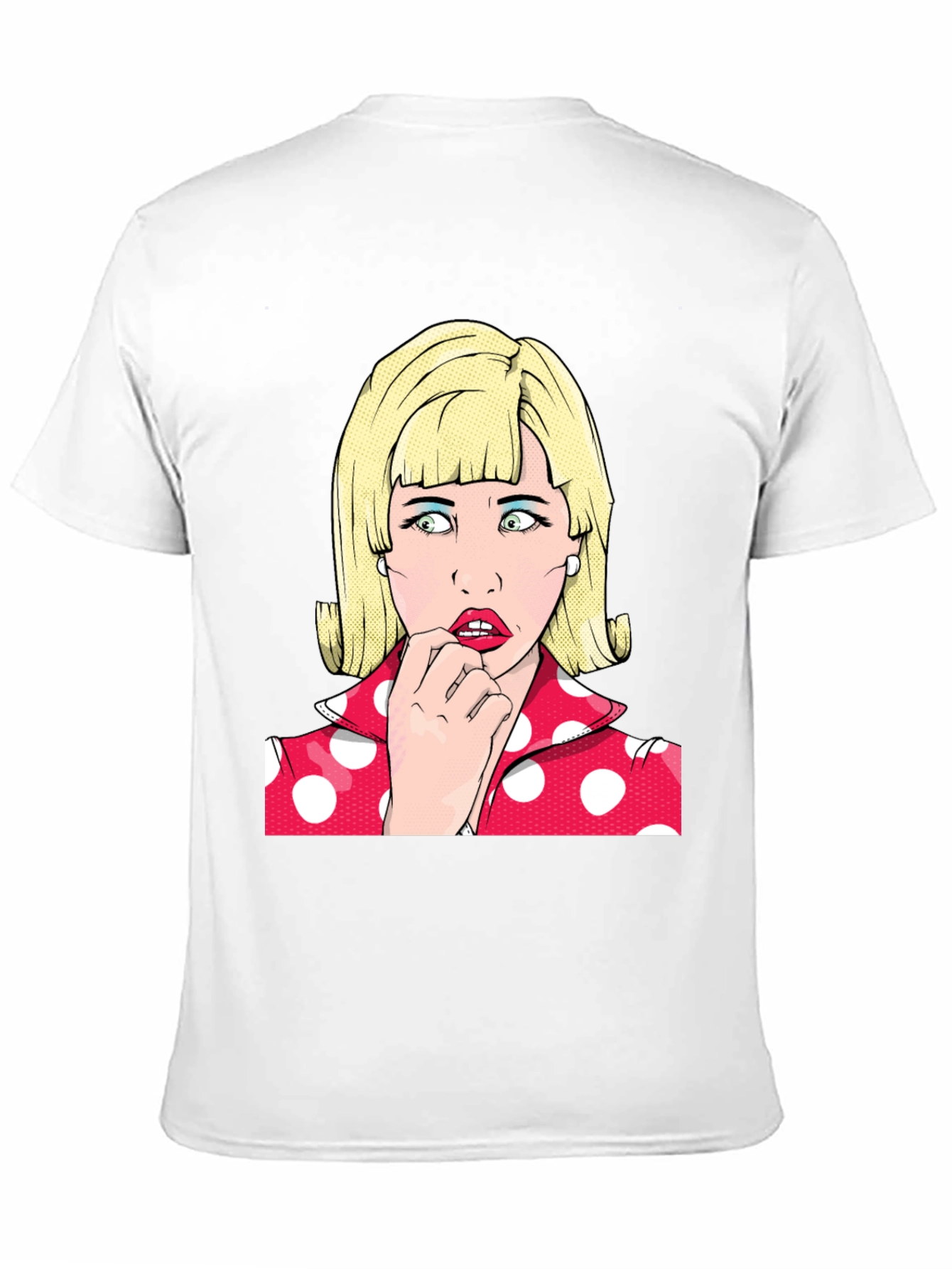 Retro Pop Art Woman Graphic T-Shirt