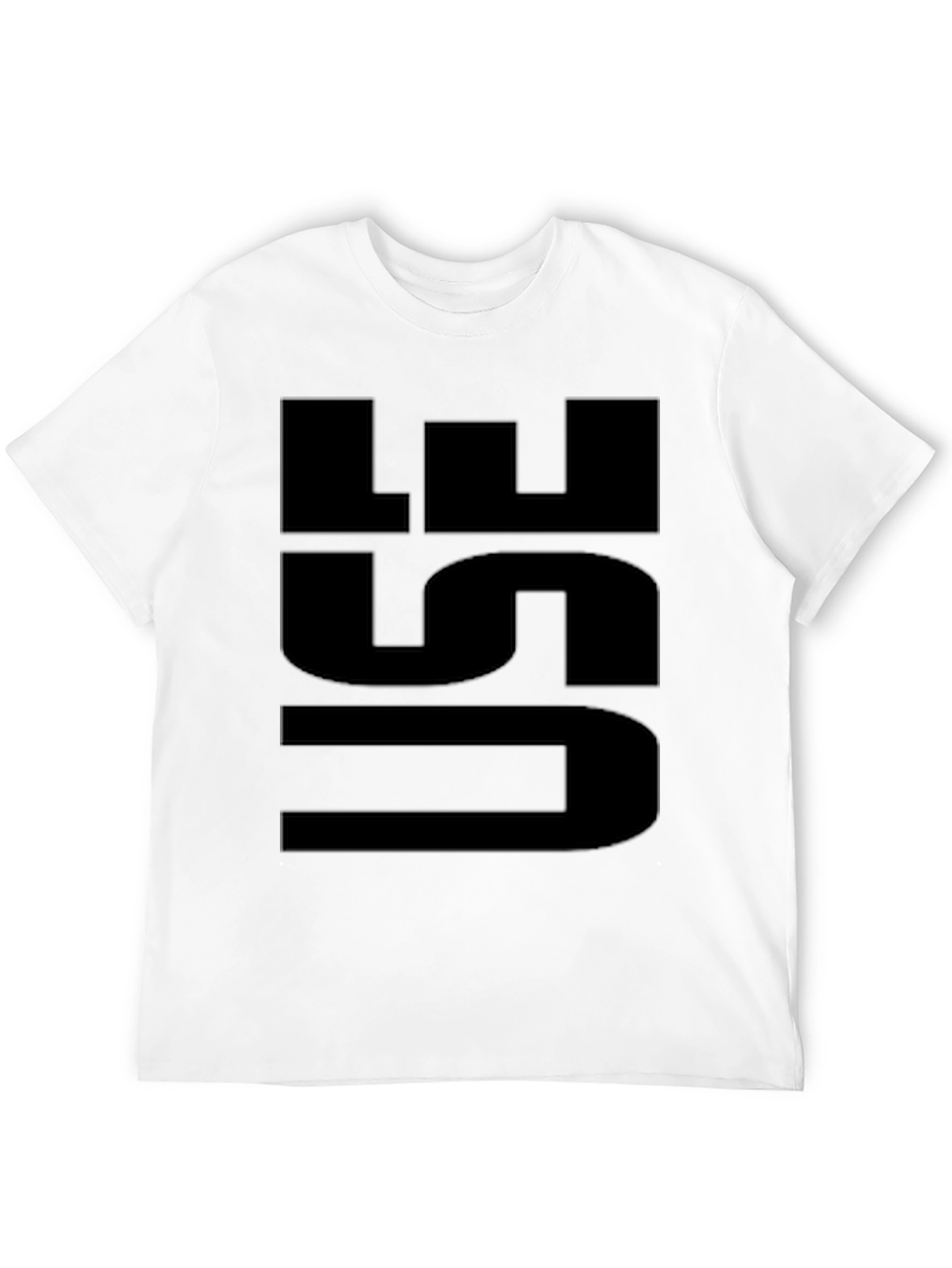 USE Graphic Tee - Mens Black T-Shirt