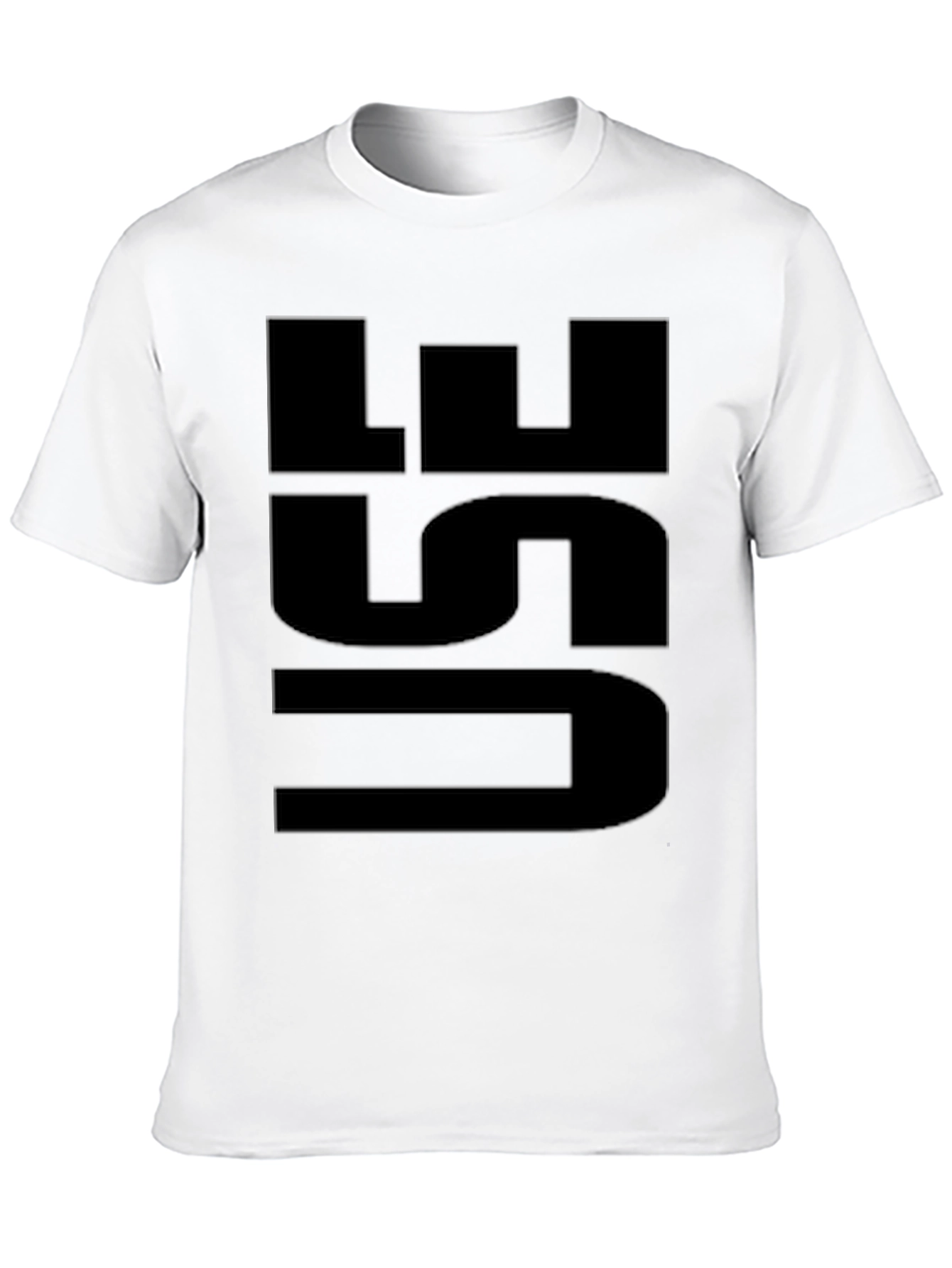 USE Graphic Tee - Mens Black T-Shirt