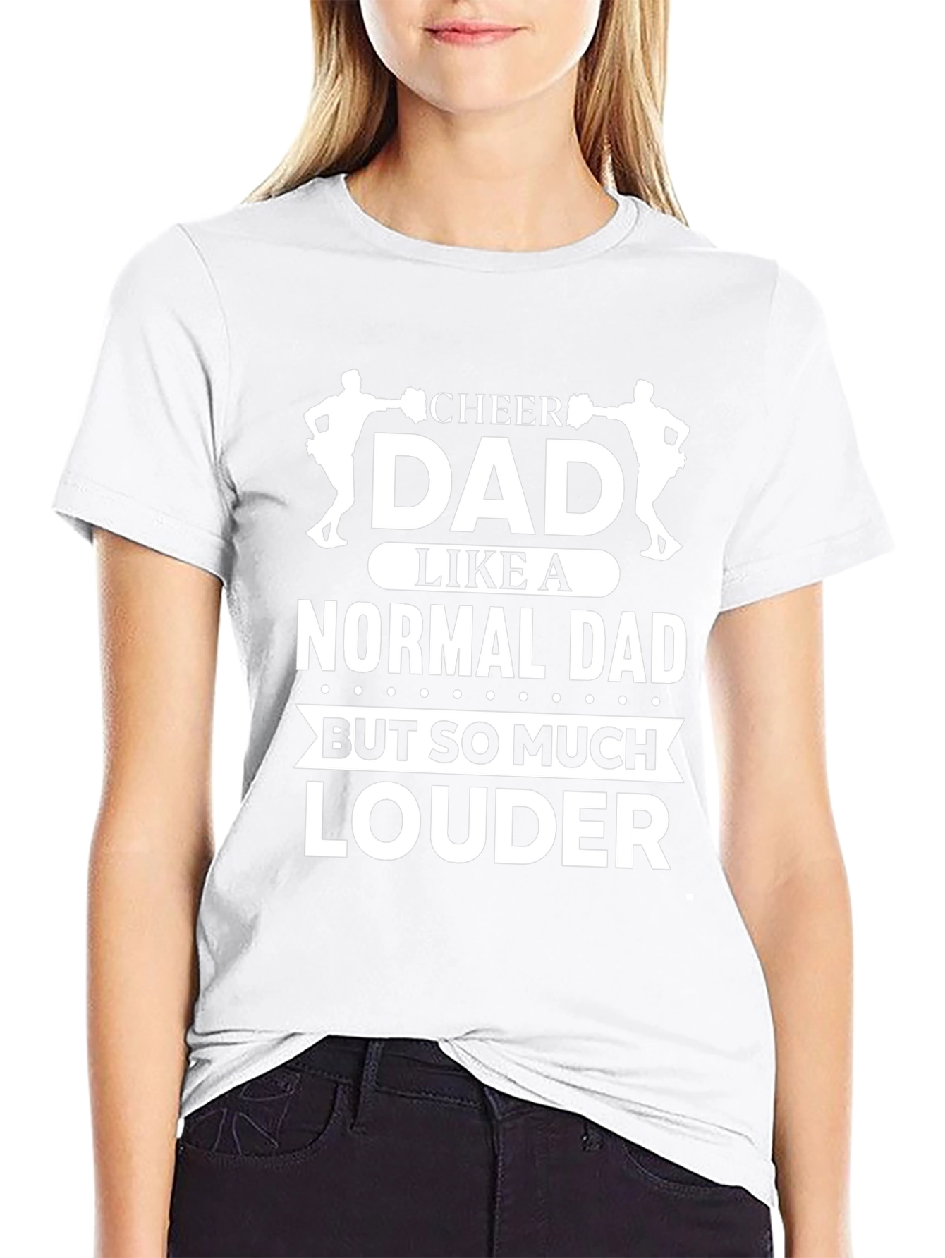 Cheer Dad T-Shirt: Louder Than a Normal Dad!