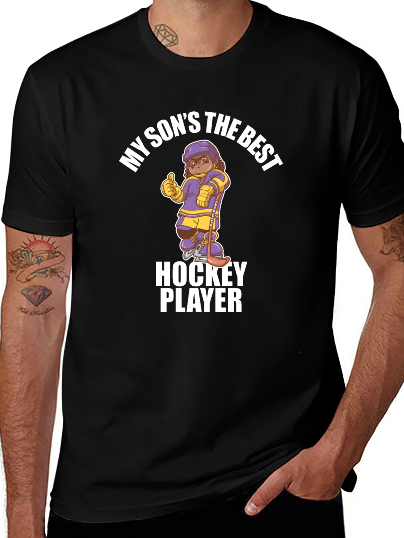 My Sons the Best Hockey Player T-Shirt