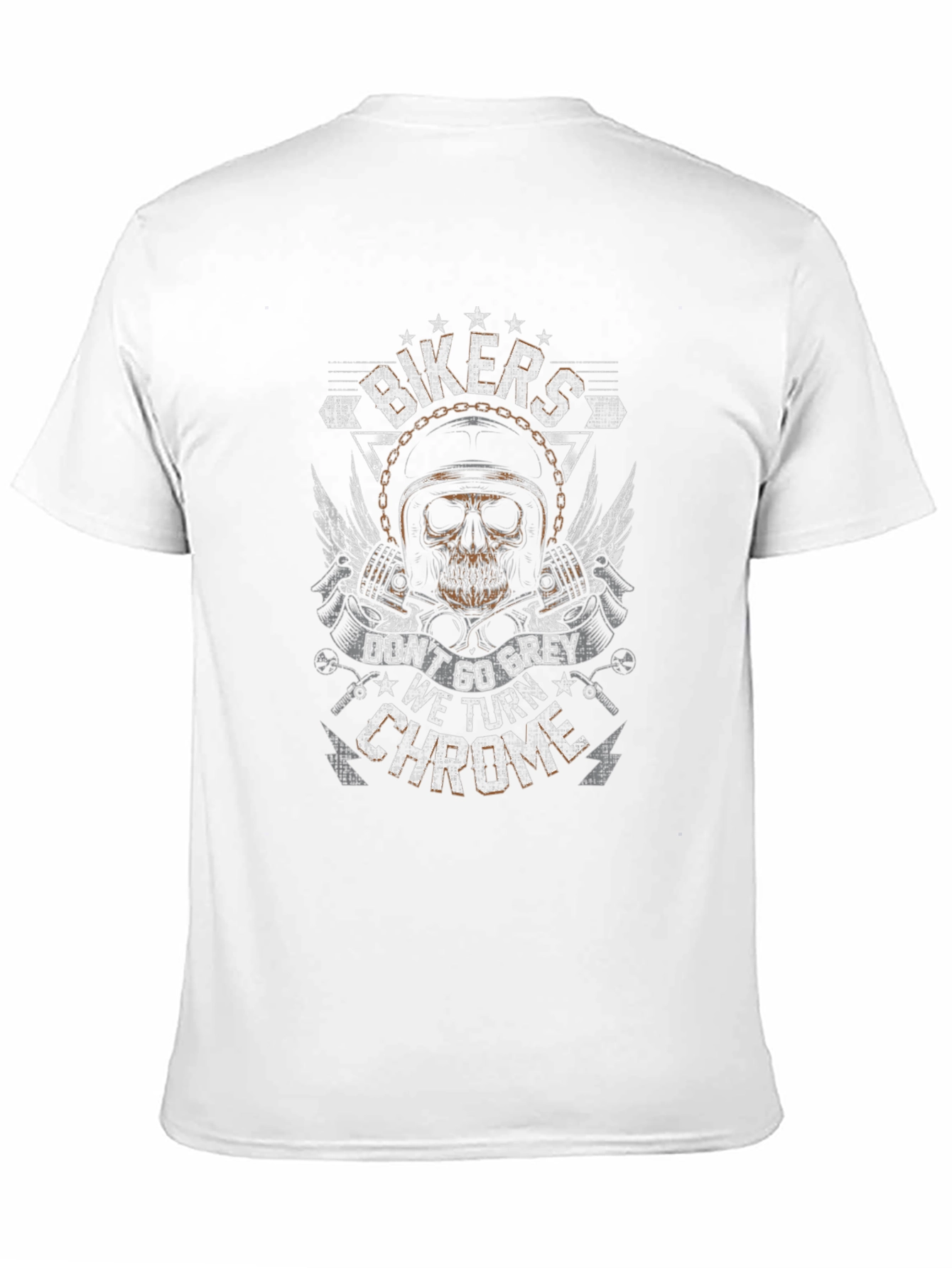 Bikers Dont Go Grey T-Shirt