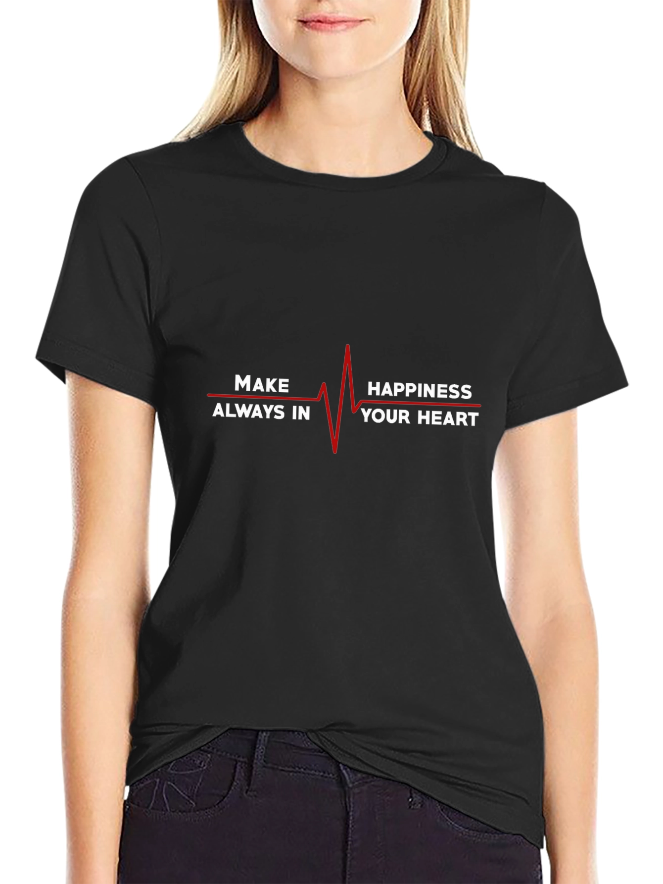 Happiness in Your Heart Graphic Tee
