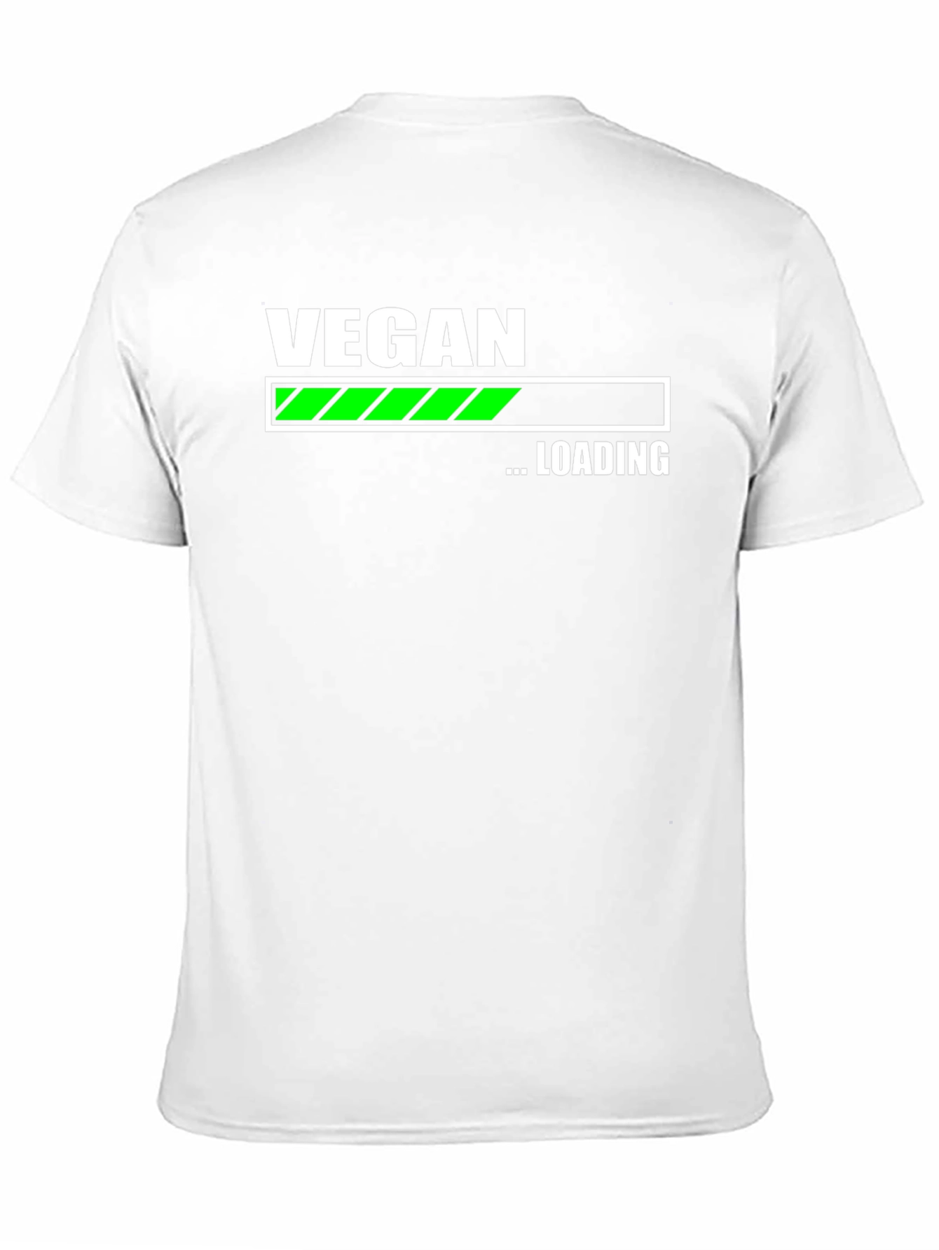 Vegan Loading T-Shirt - Black Cotton Blend