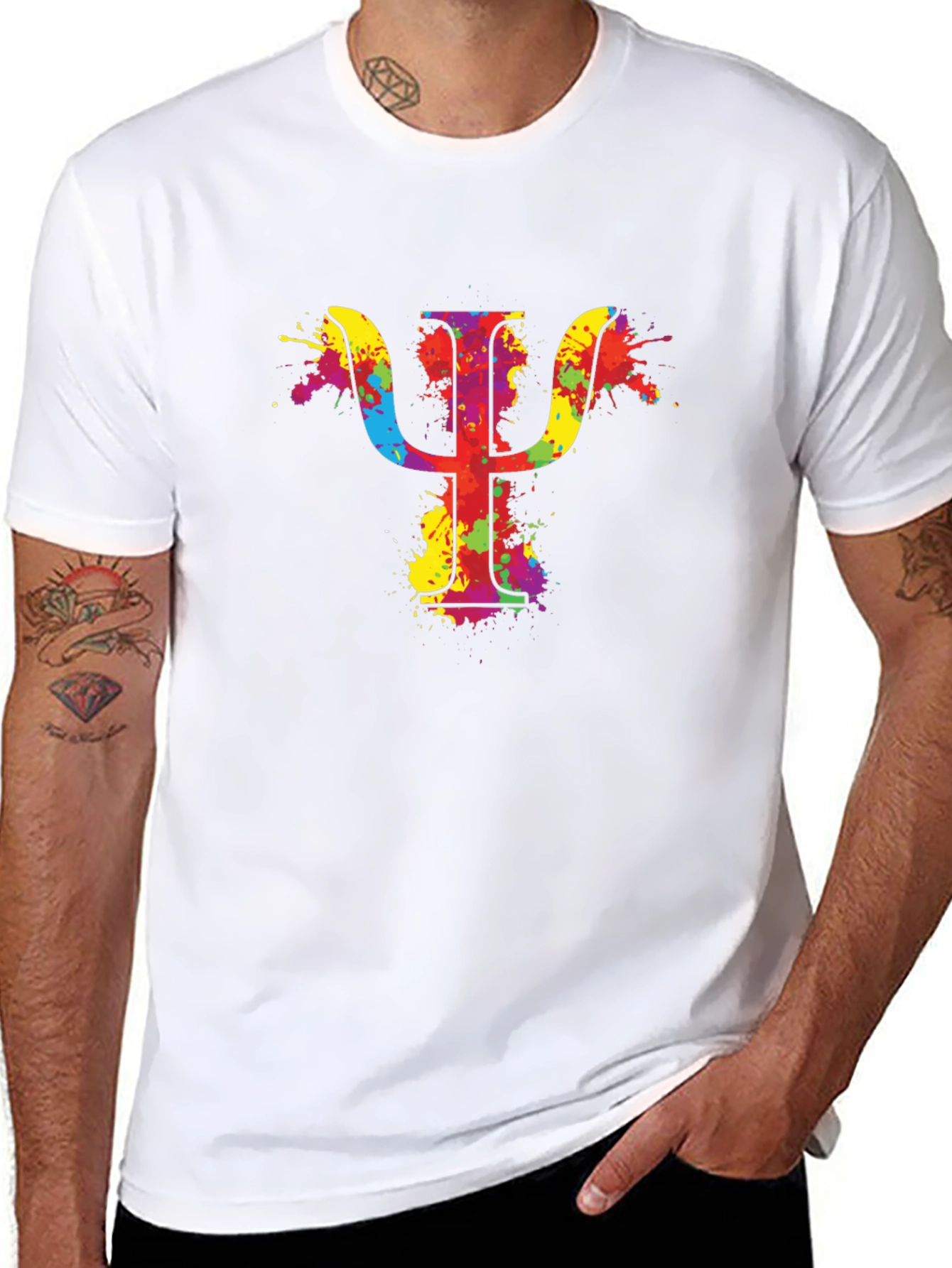 Colorful Psychology Symbol T-Shirt