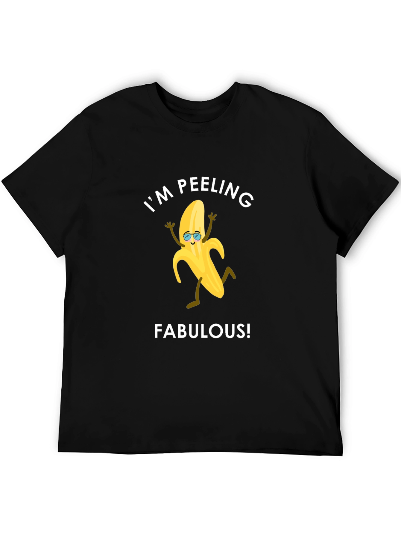 Im Peeling Fabulous Black T-Shirt