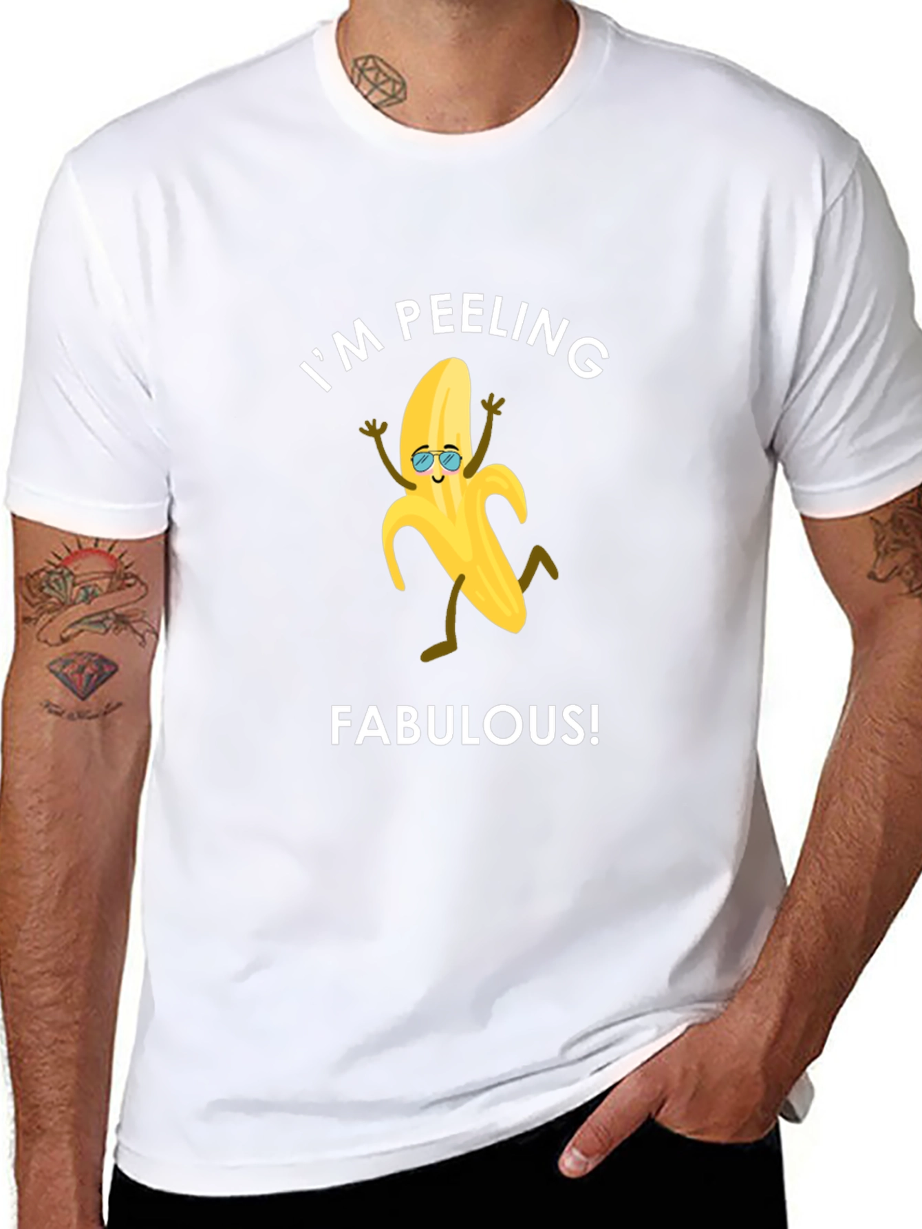 Im Peeling Fabulous Black T-Shirt
