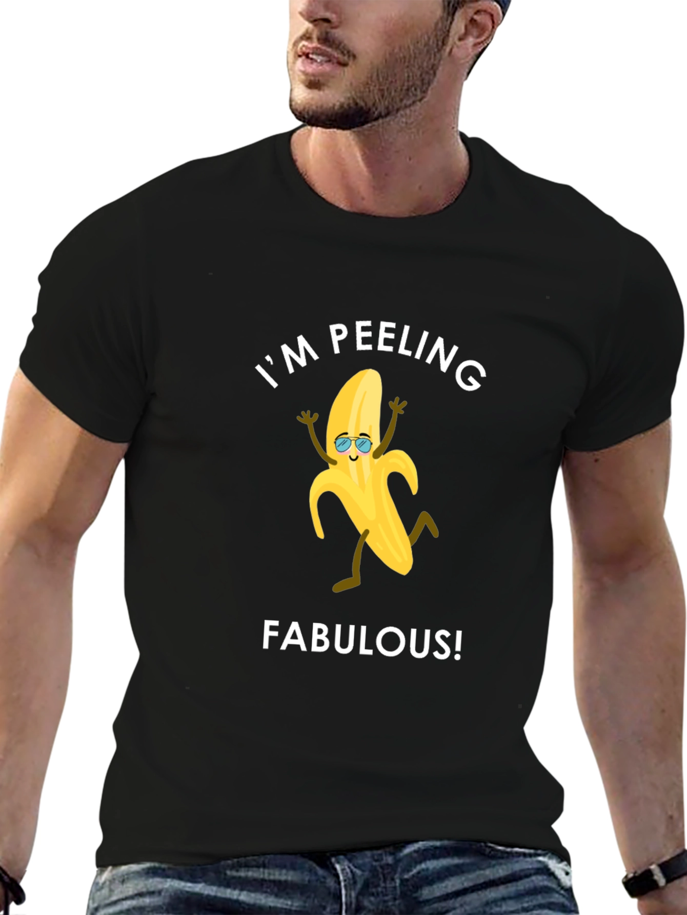 Im Peeling Fabulous Black T-Shirt