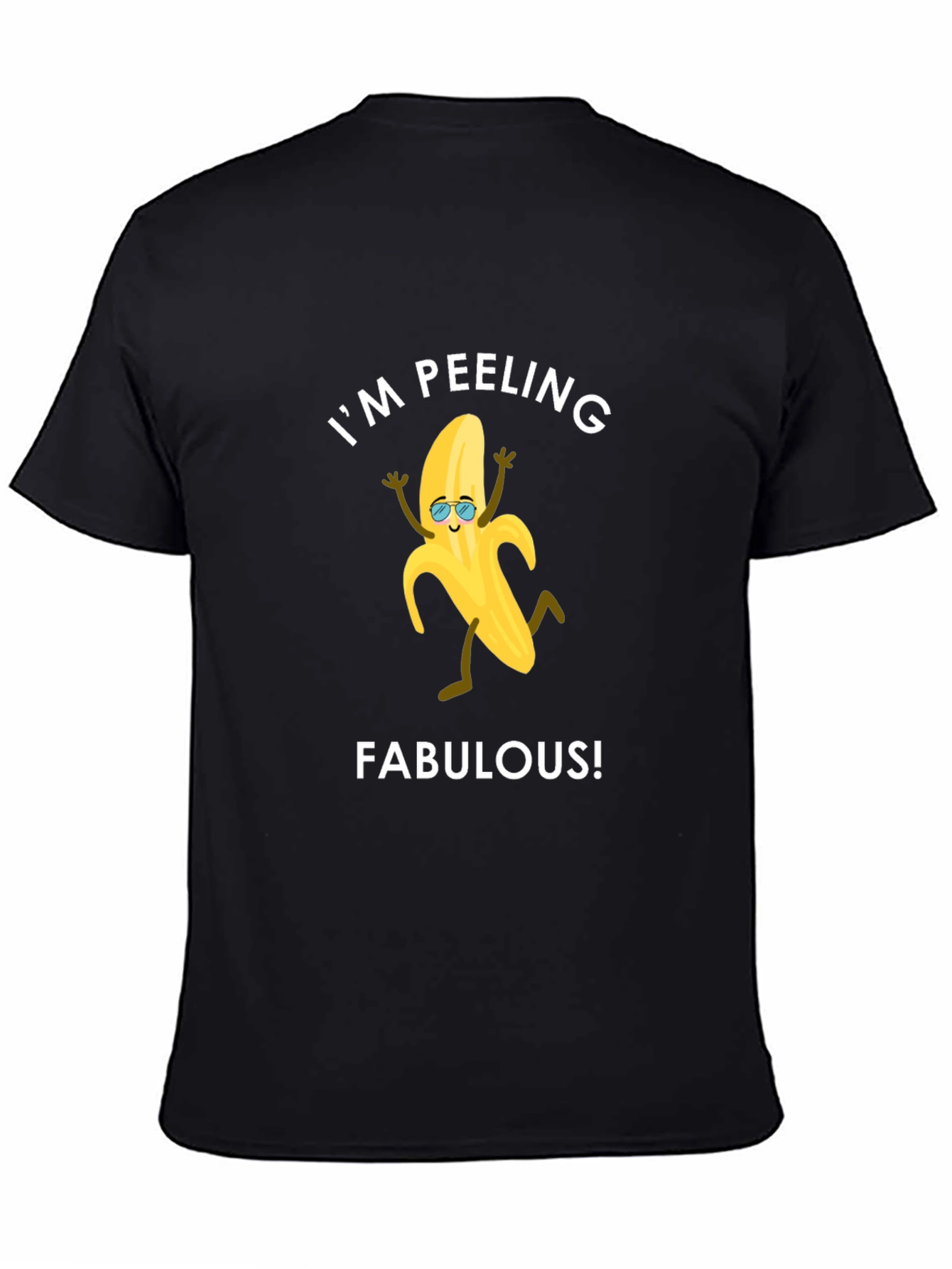 Im Peeling Fabulous Black T-Shirt