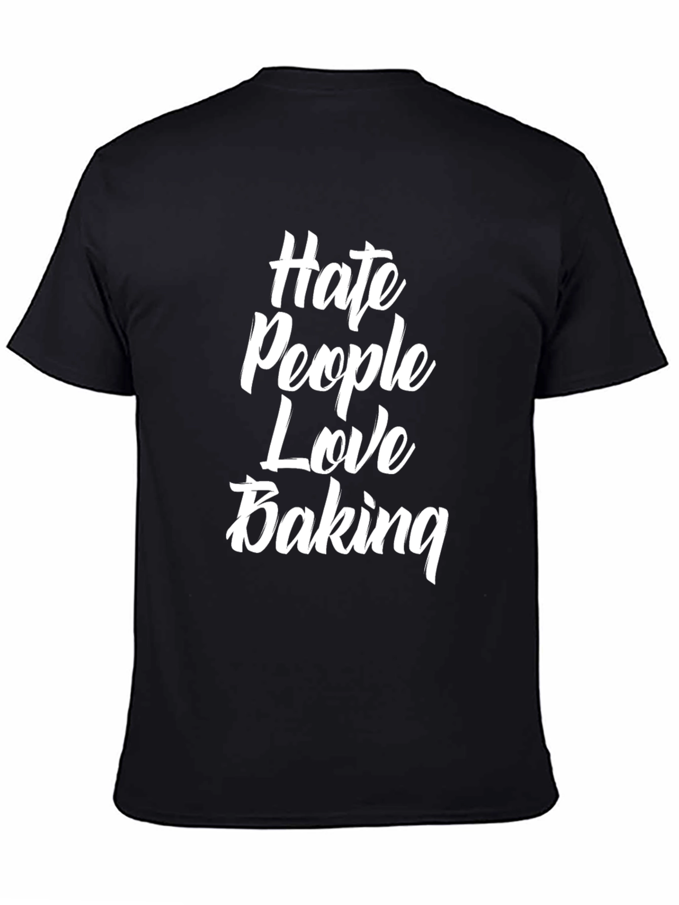 Hate People Love Baking T-Shirt - Funny Baker Tee