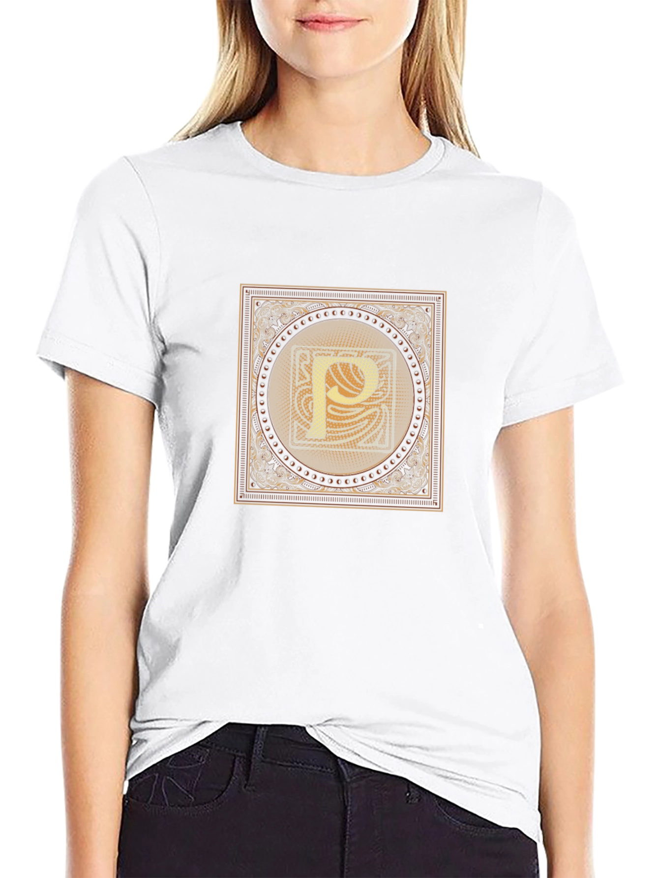 Letter P Graphic T-Shirt - Stylish & Unique Design