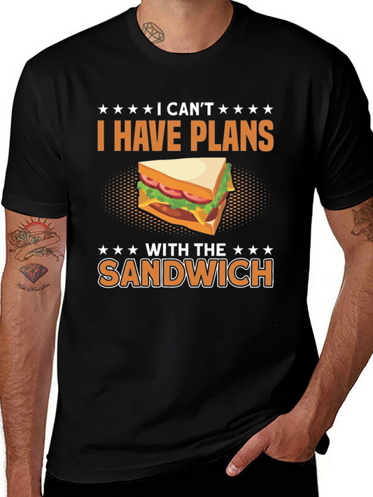 Funny I Have Plans With The Sandwich T-Shirt