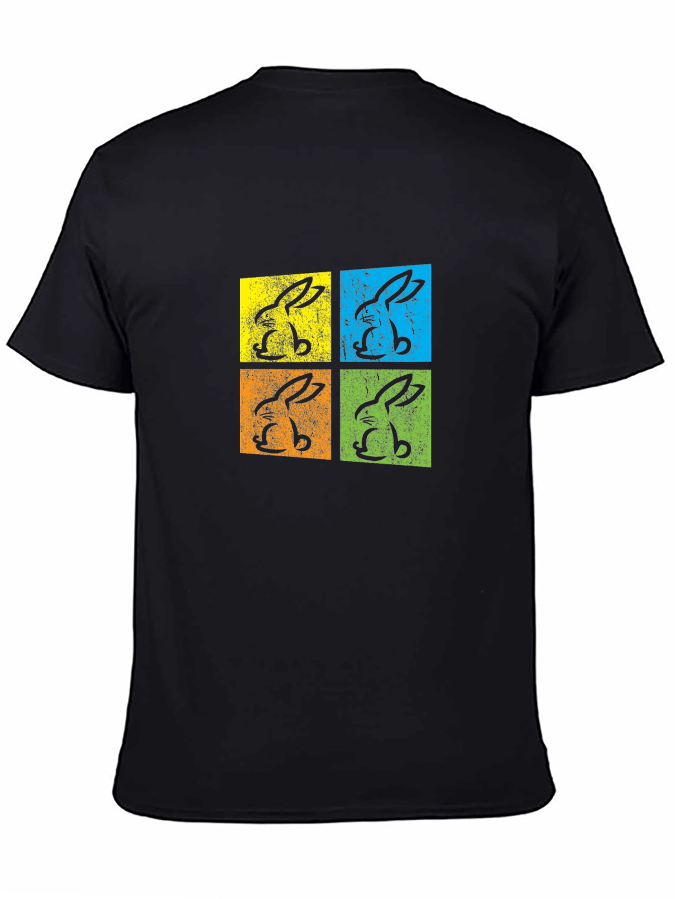 Retro Easter Bunny Pop Art T-Shirt