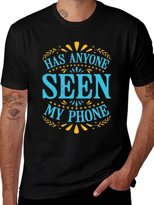 Funny Lost Phone Graphic Tee
