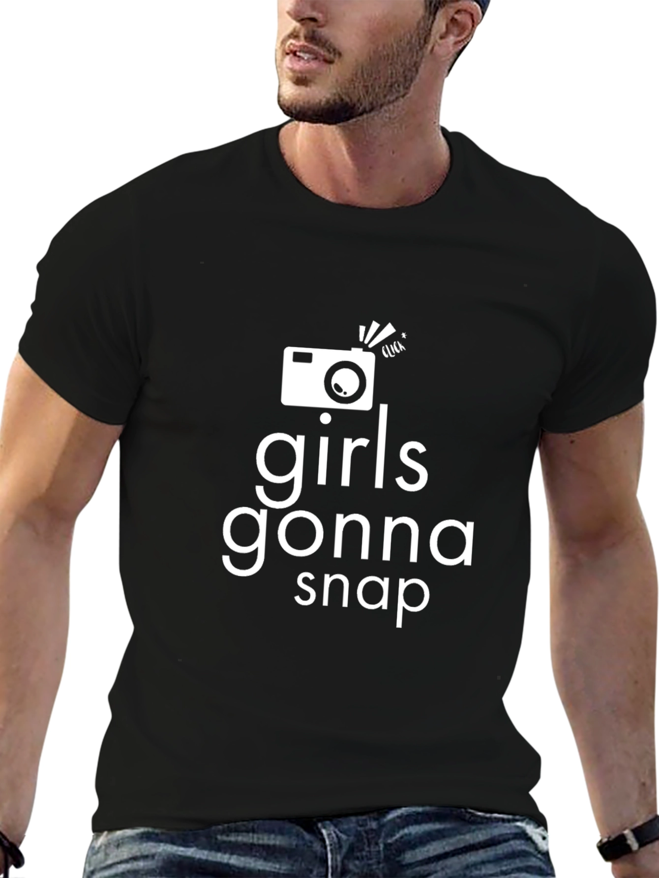 Girls Gonna Snap Graphic T-Shirt