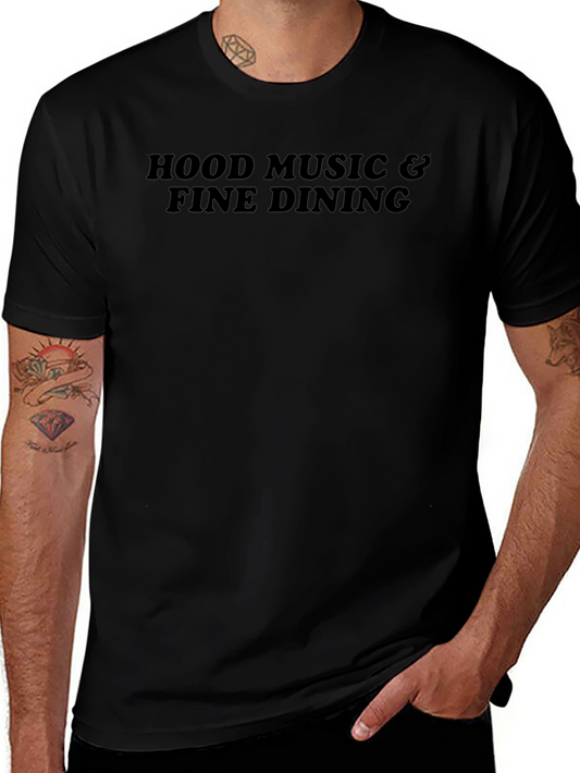 Hood Music & Fine Dining Graphic Tee