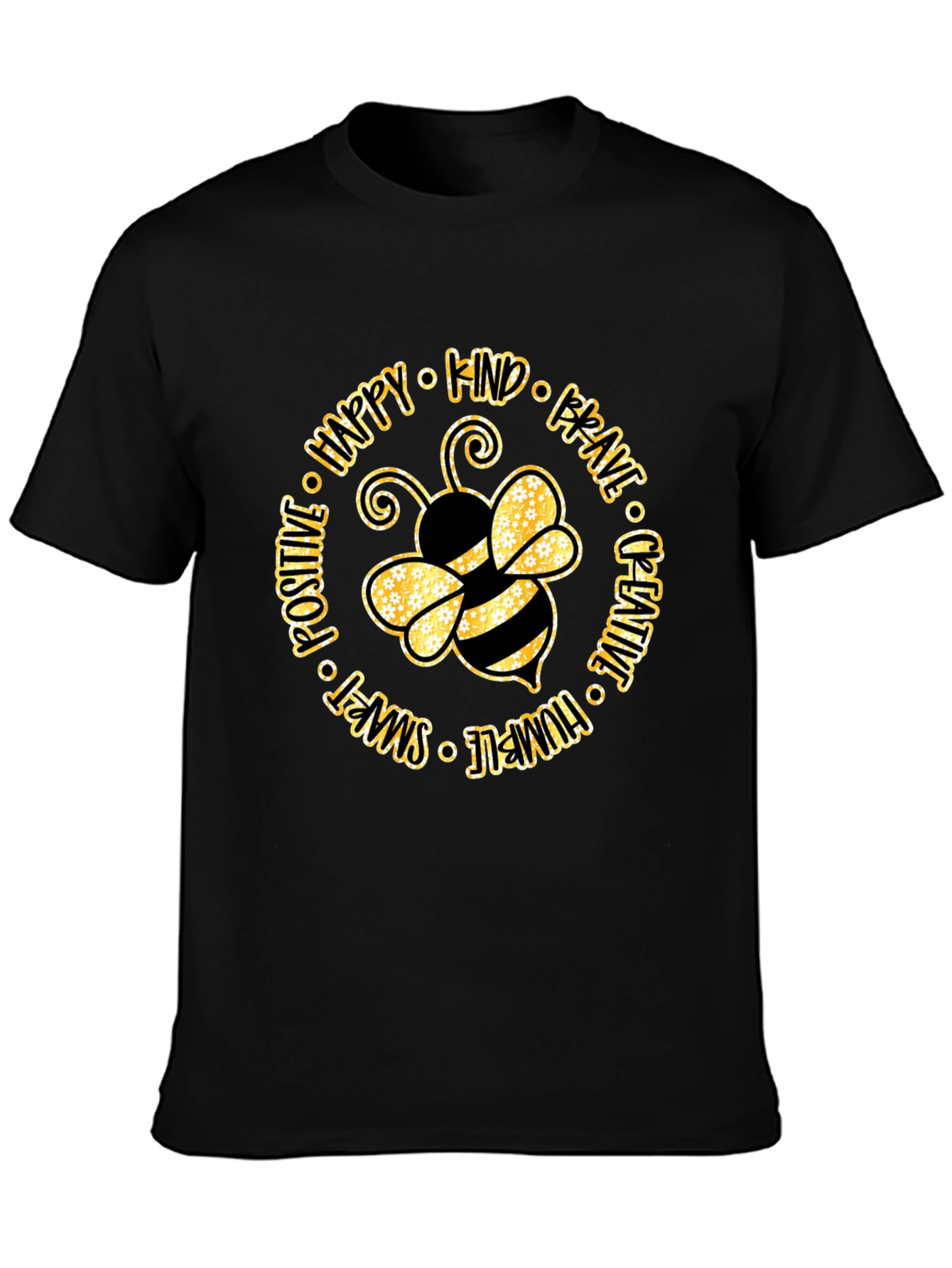 Bee Kind Graphic Tee - Positive Vibes Shirt