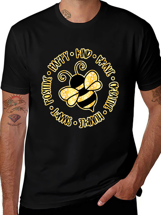 Bee Kind Graphic Tee - Positive Vibes Shirt