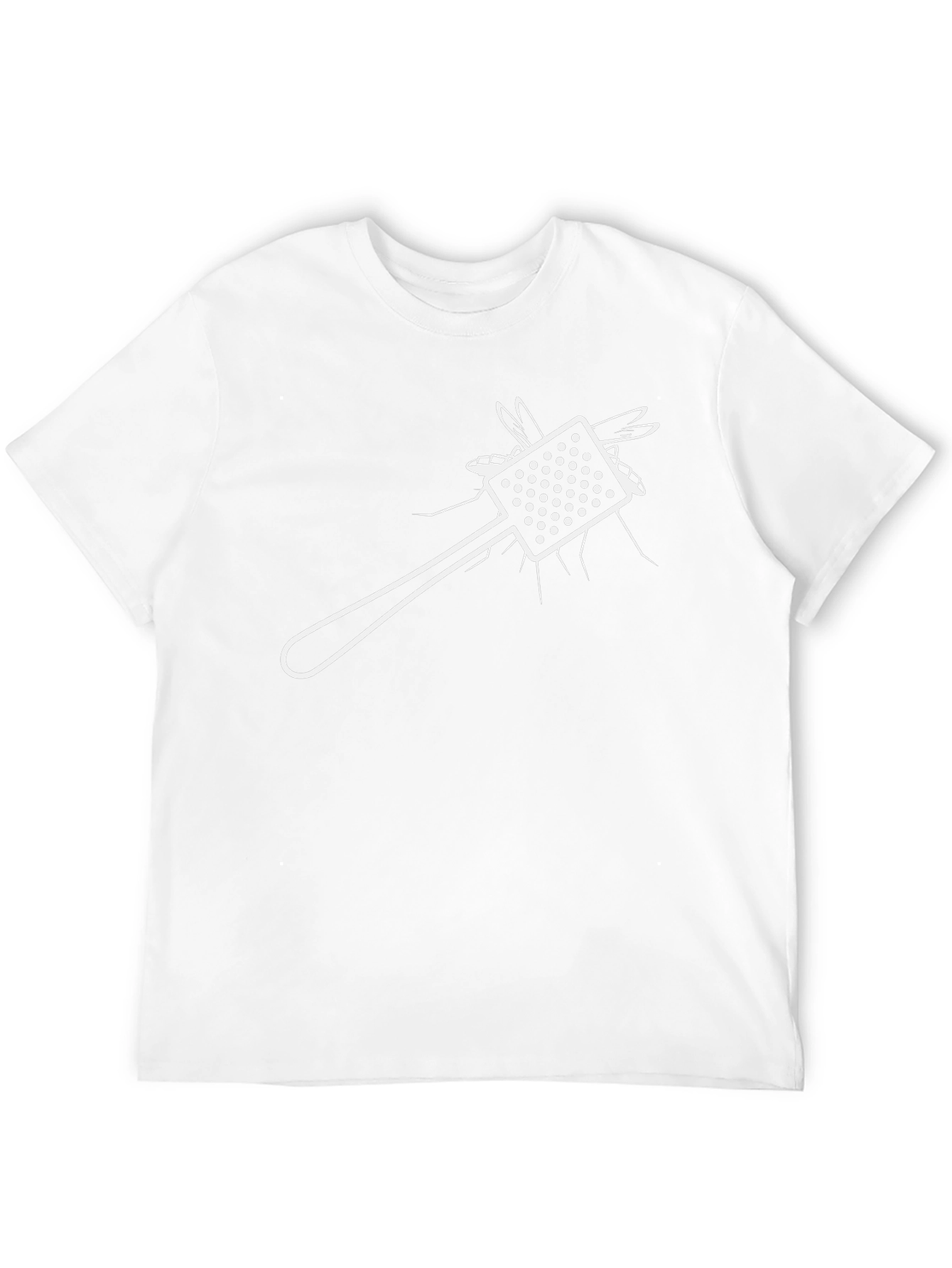Funny Fly Swatter Graphic Tee - Novelty T-Shirt