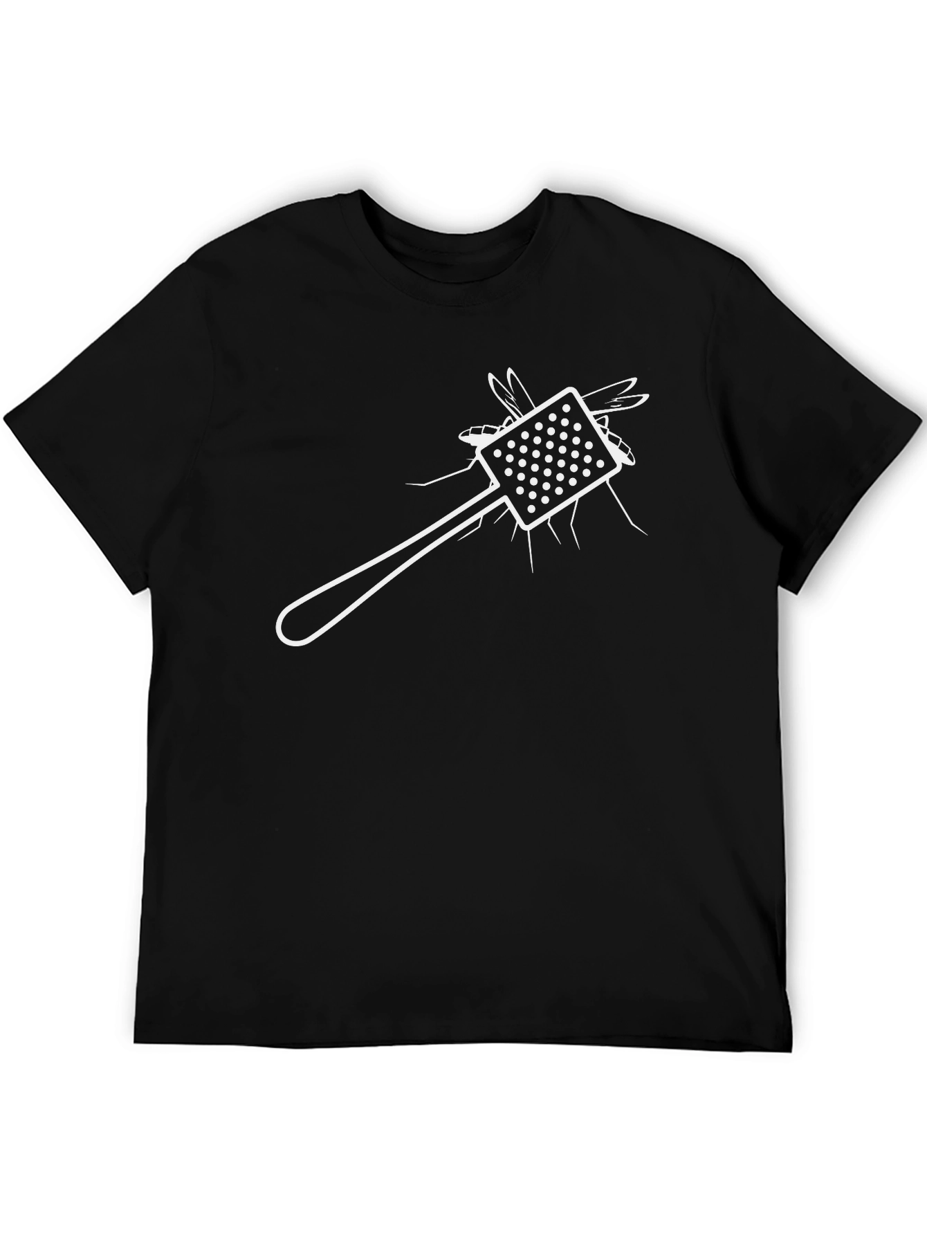 Funny Fly Swatter Graphic Tee - Novelty T-Shirt