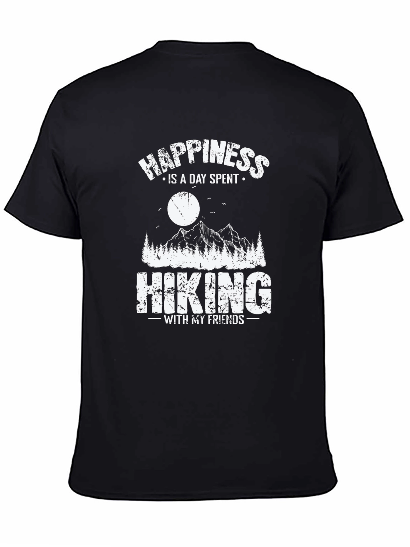Happiness is Hiking Graphic T-Shirt