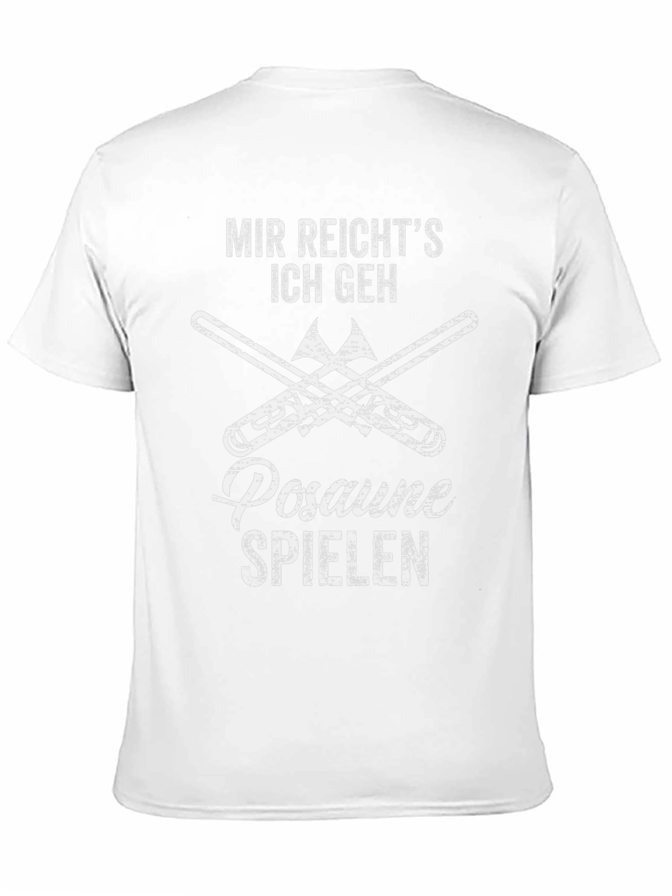 Mir Reichts Posaune Spielen Black T-Shirt