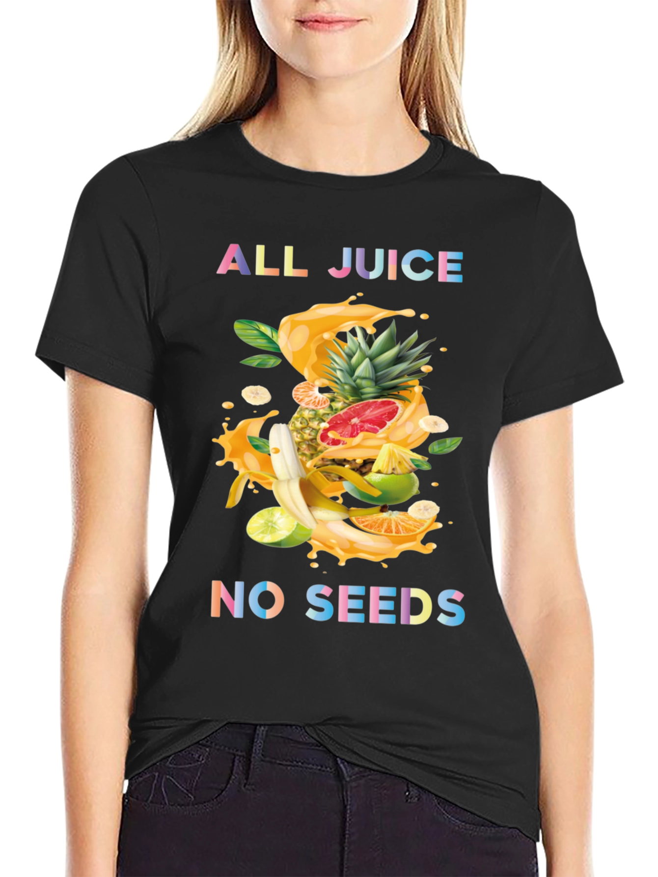 All Juice No Seeds Graphic Tee