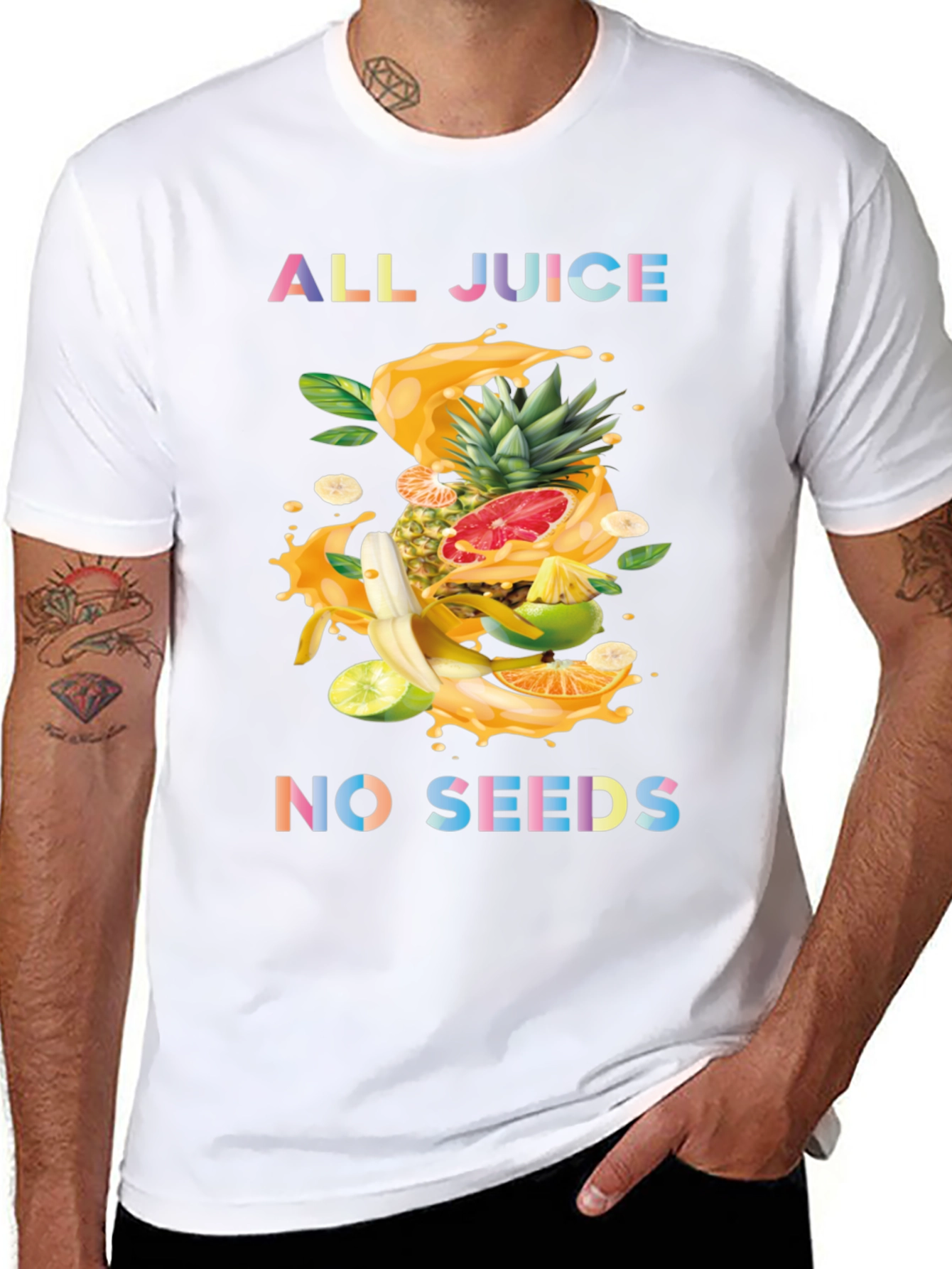 All Juice No Seeds Graphic Tee