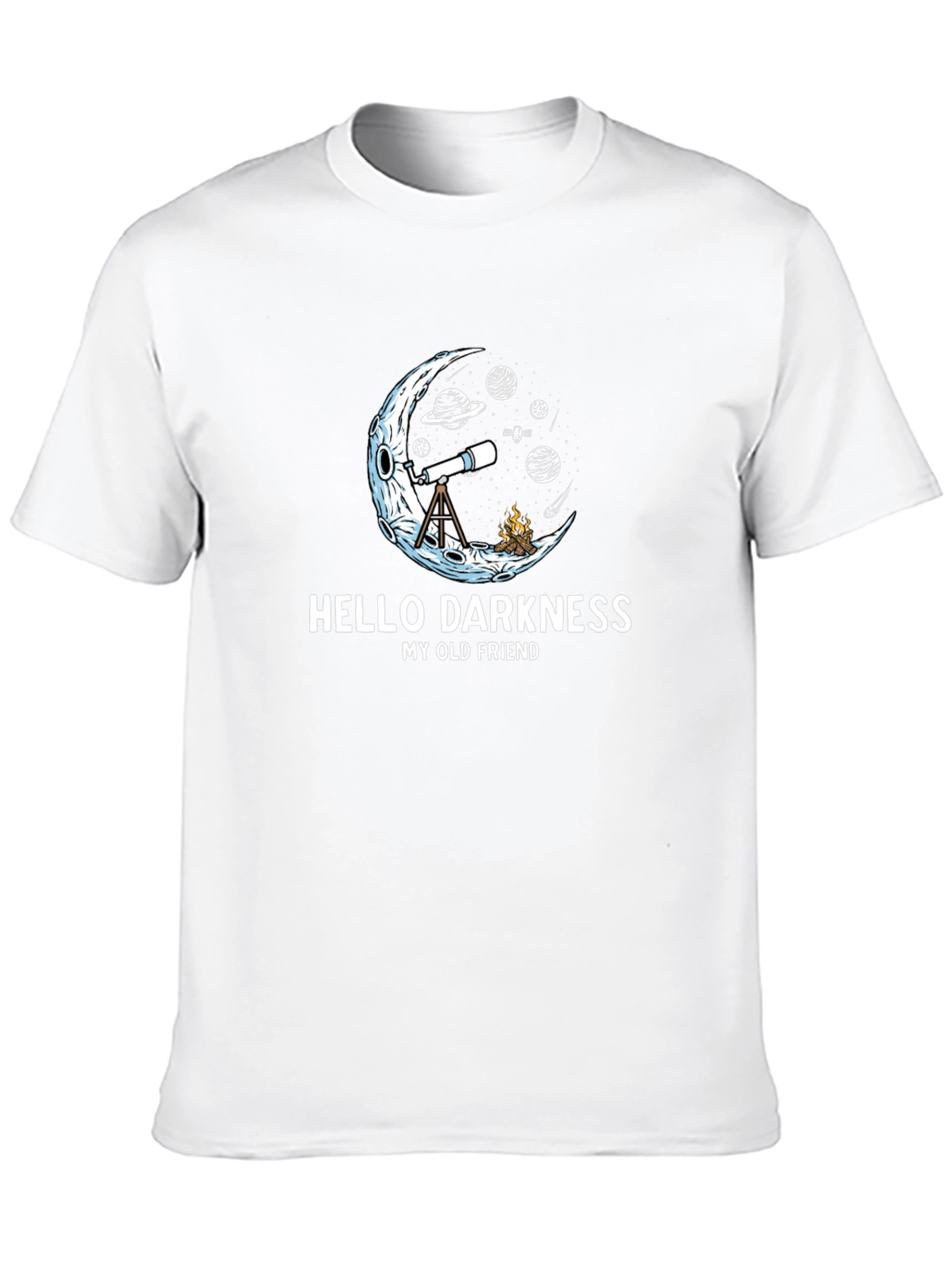 Hello Darkness T-Shirt - Astronomy Tee