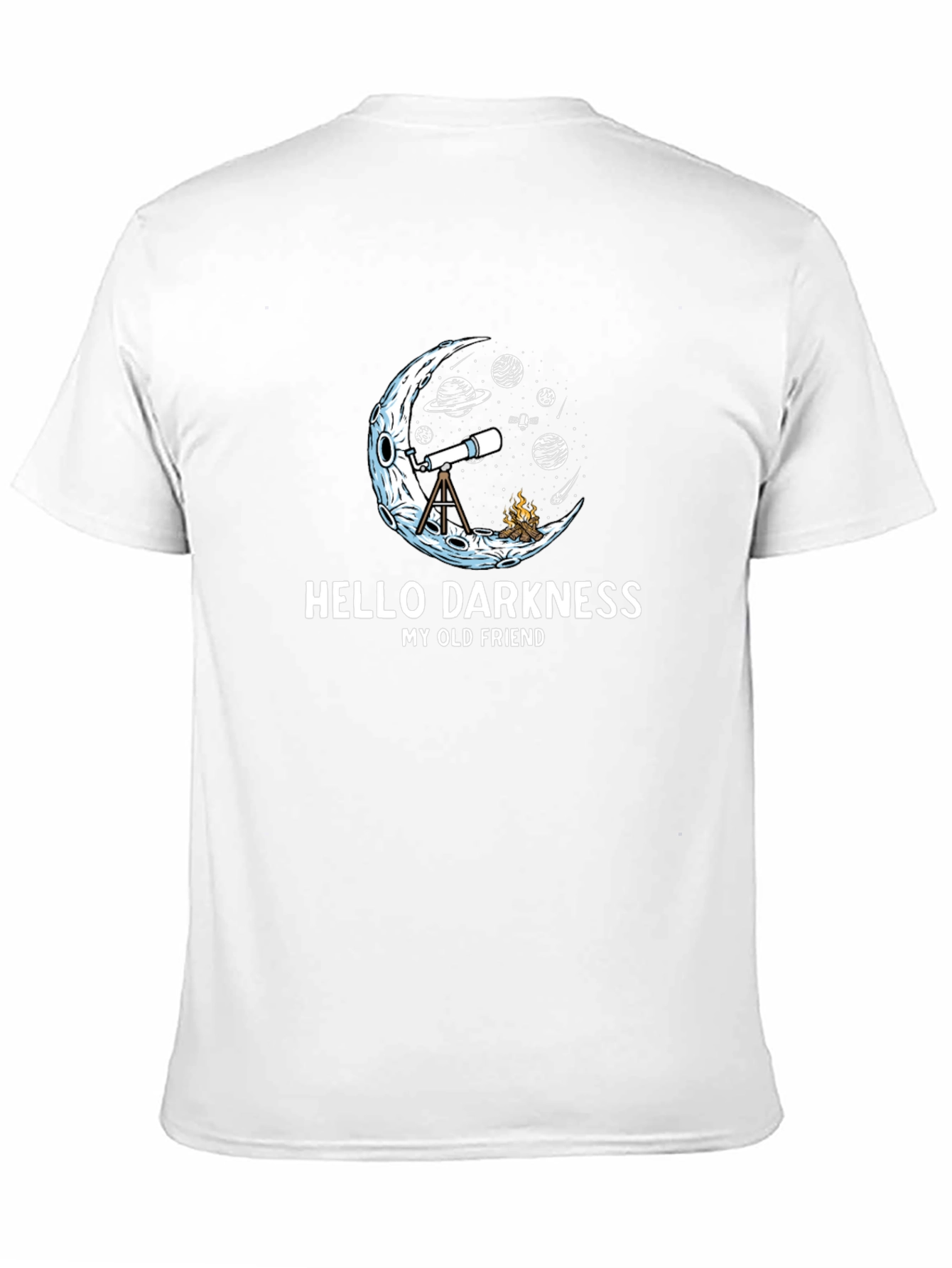 Hello Darkness T-Shirt - Astronomy Tee