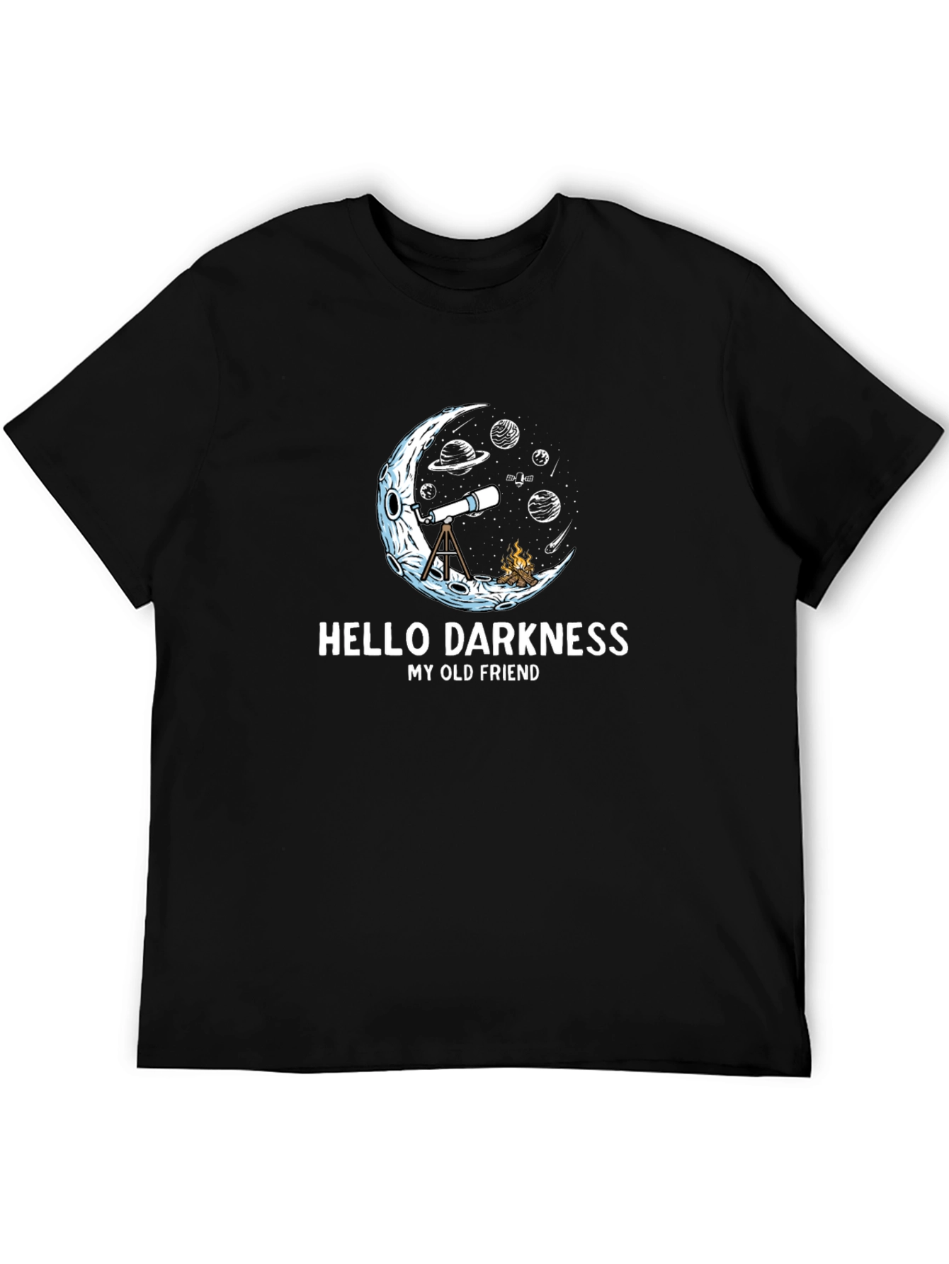 Hello Darkness T-Shirt - Astronomy Tee