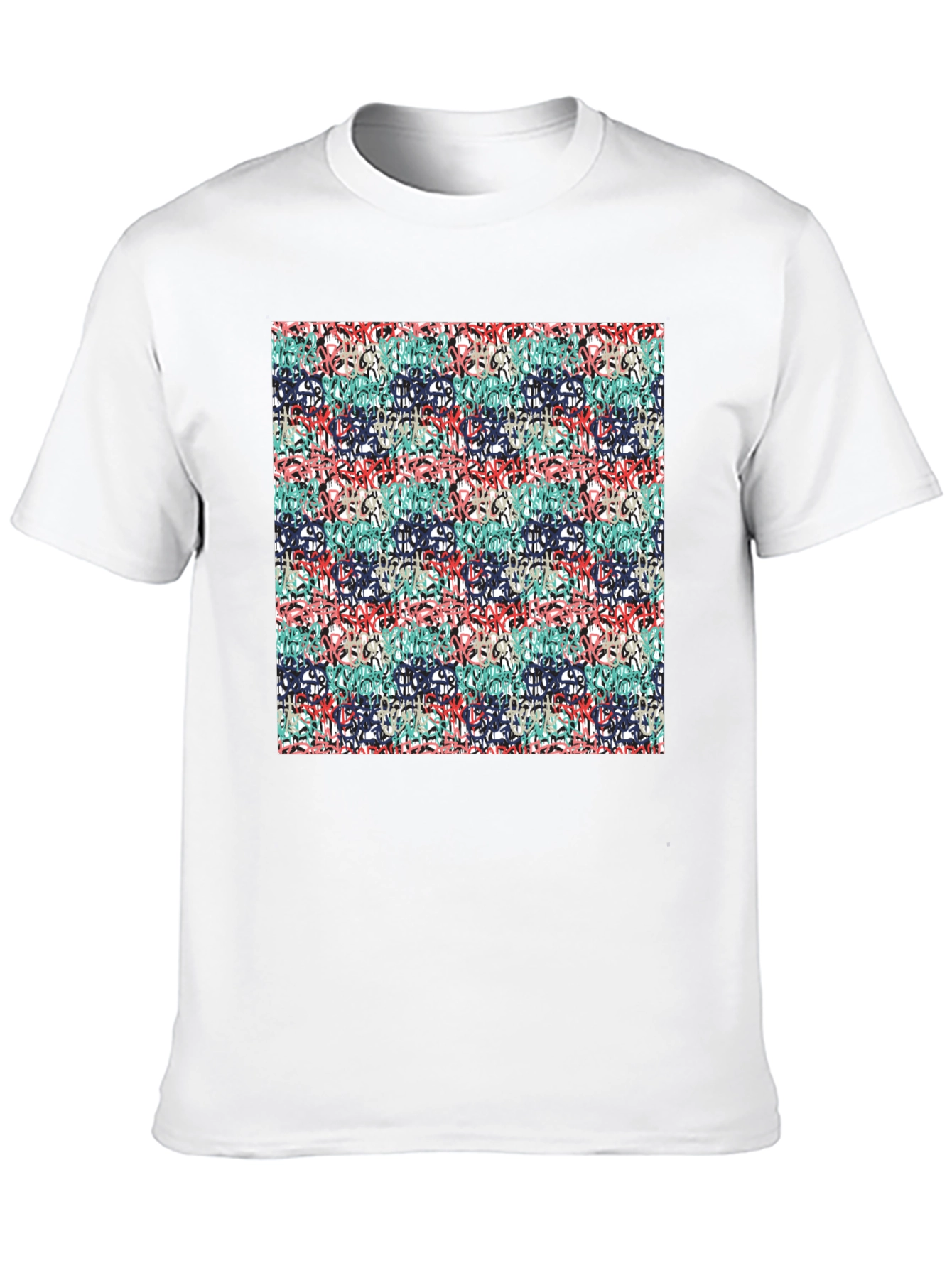 Abstract Graffiti Style T-Shirt