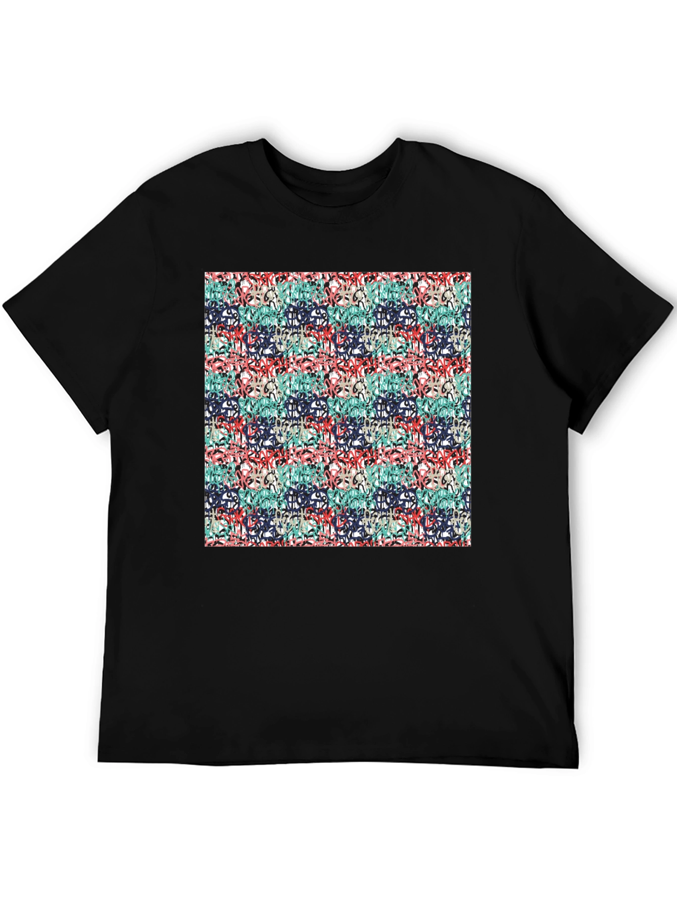 Abstract Graffiti Style T-Shirt