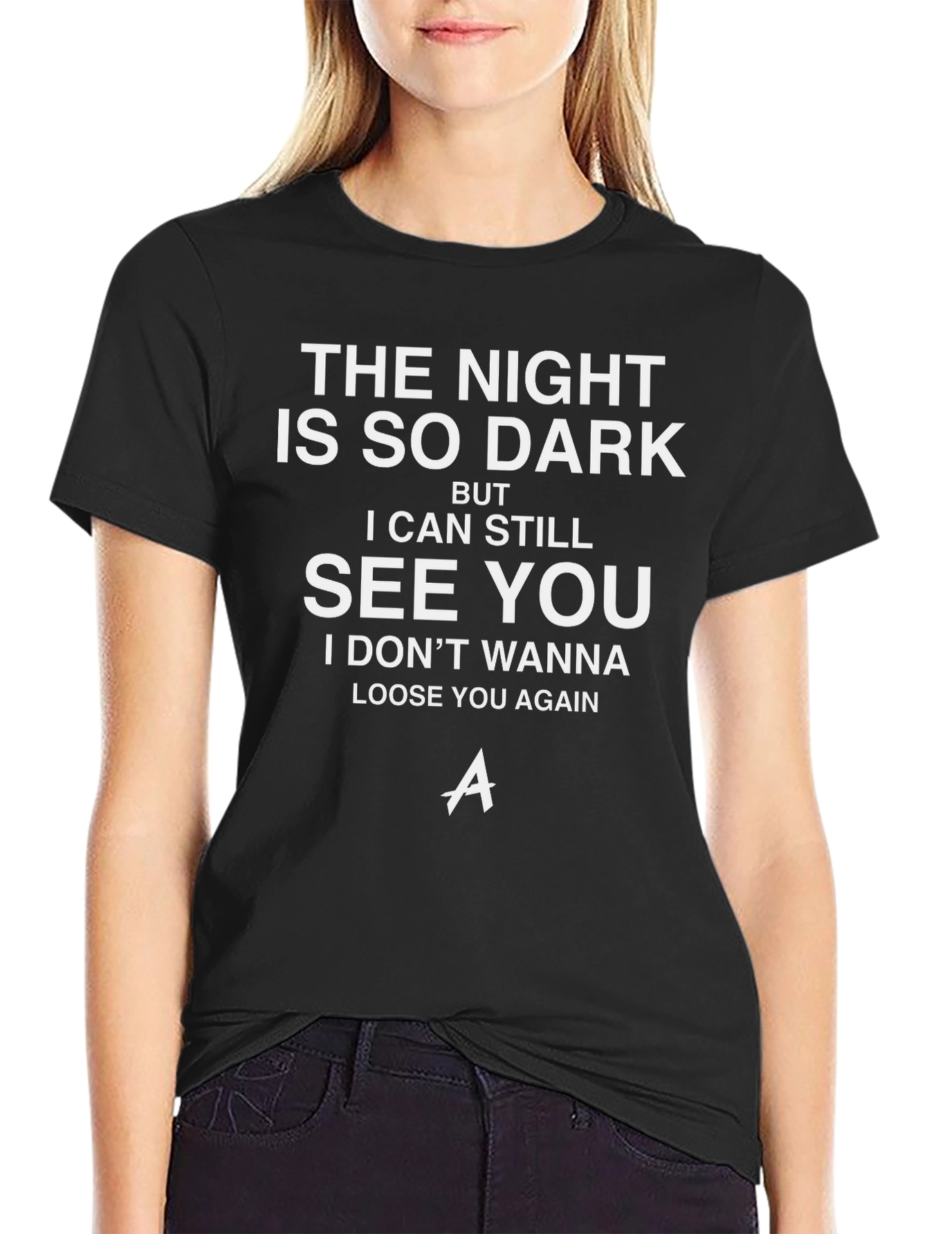 The Night is So Dark Graphic T-Shirt
