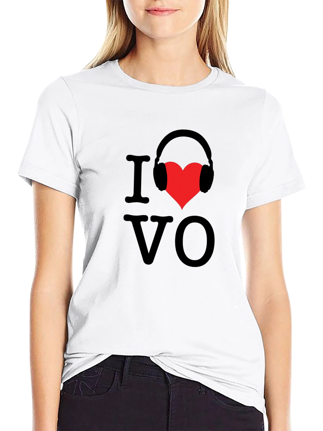 I Love VO Black T-Shirt