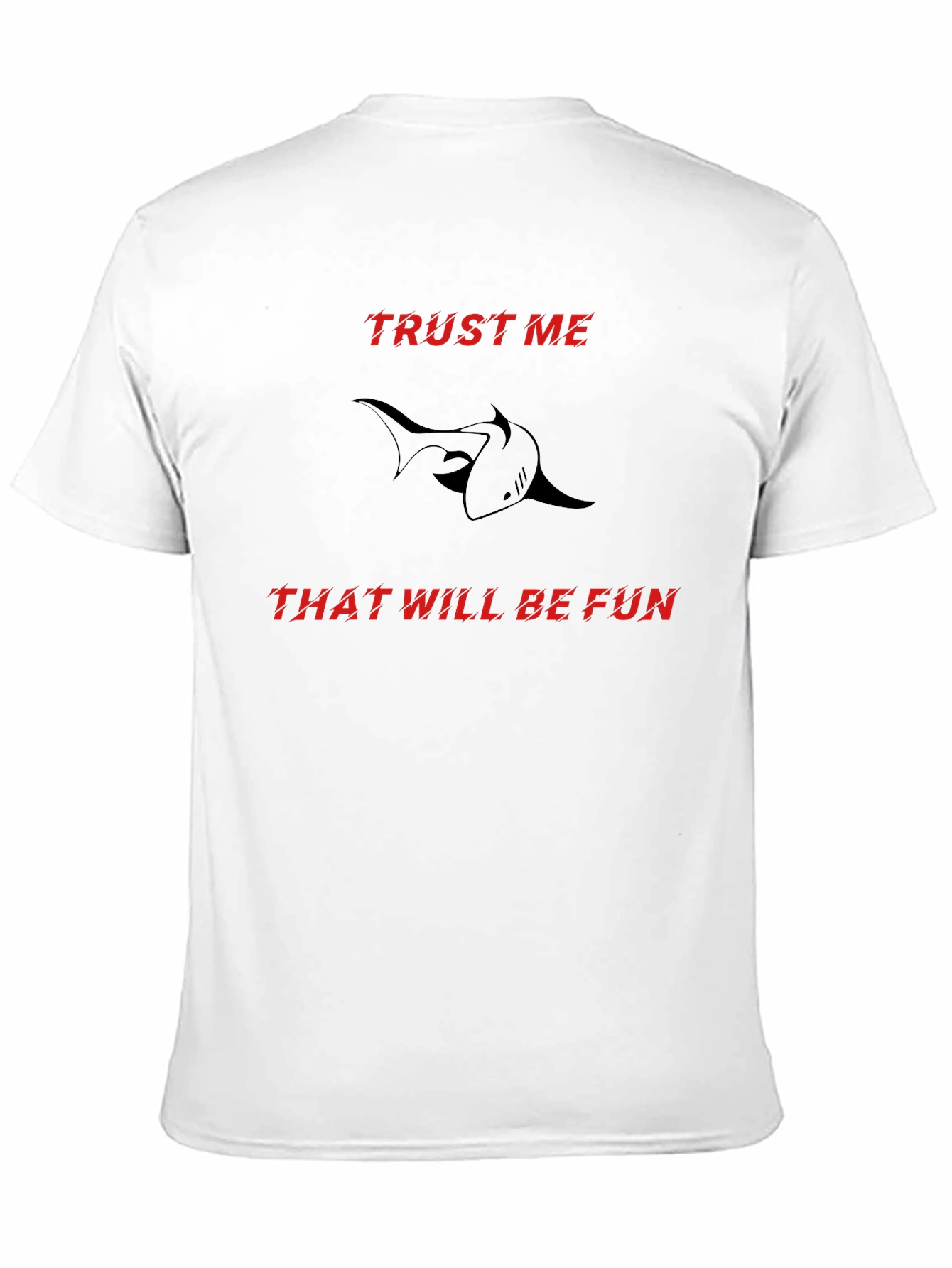 Trust Me Shark Graphic T-Shirt