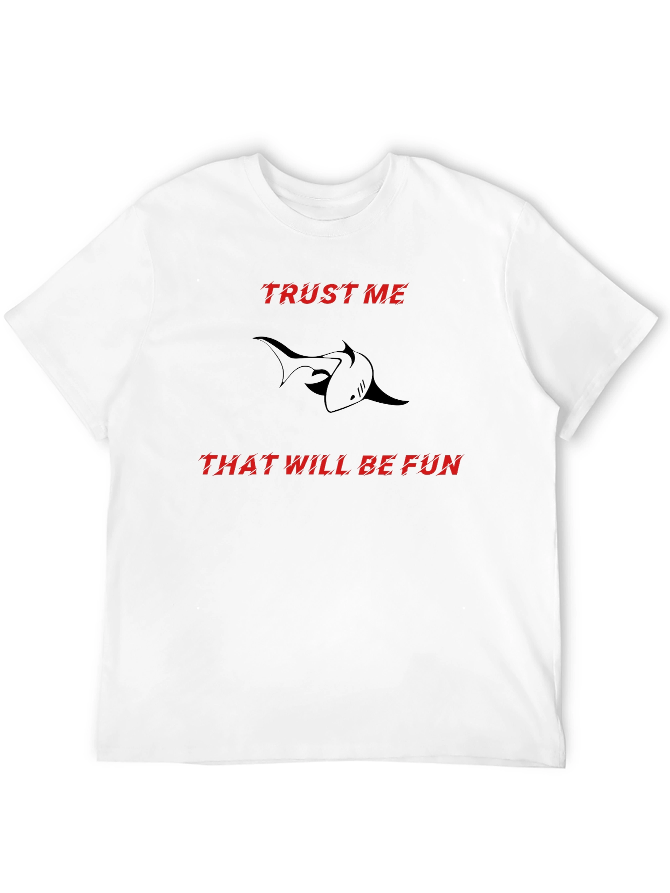 Trust Me Shark Graphic T-Shirt