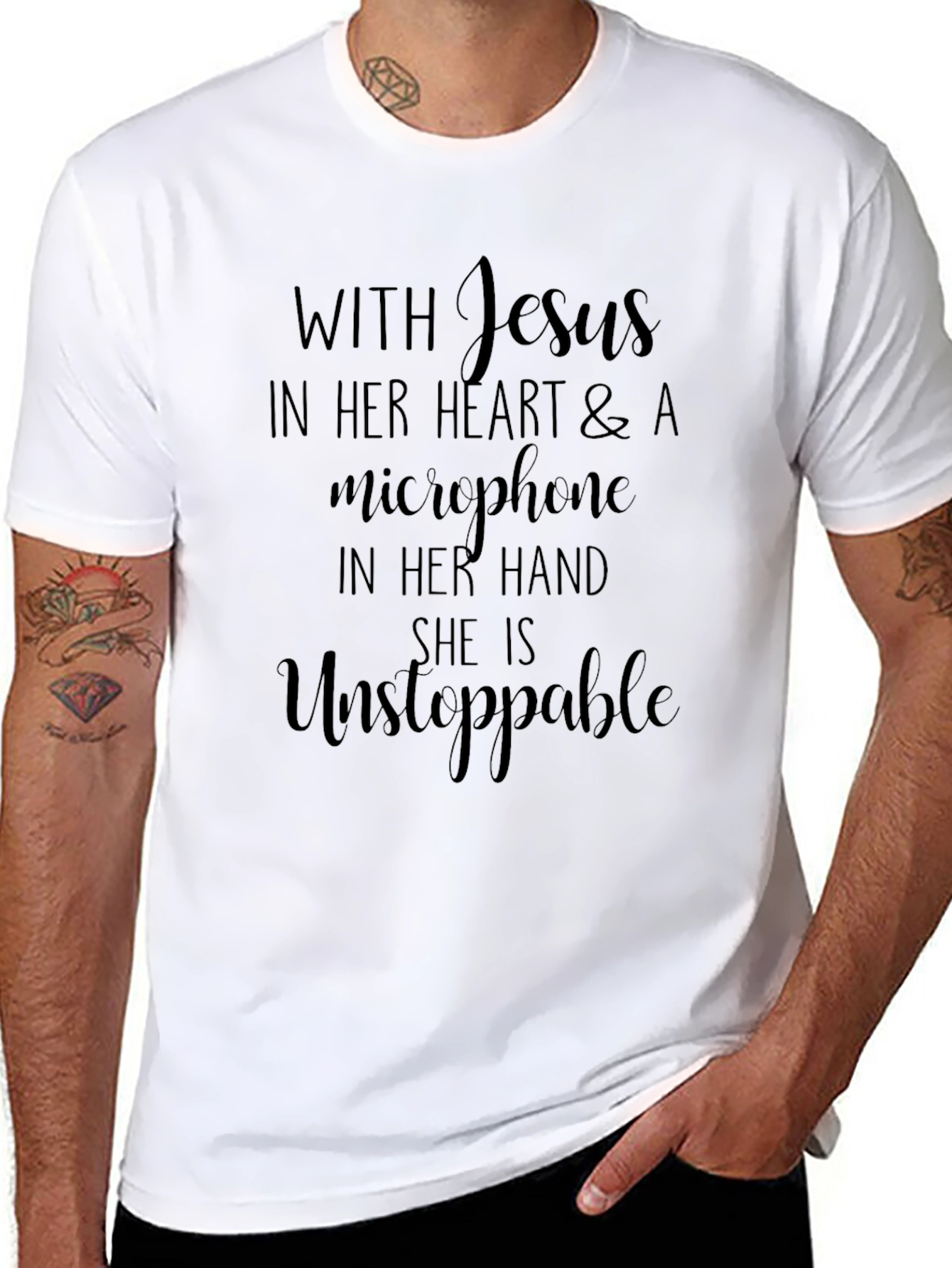 Unstoppable Faith Graphic Tee