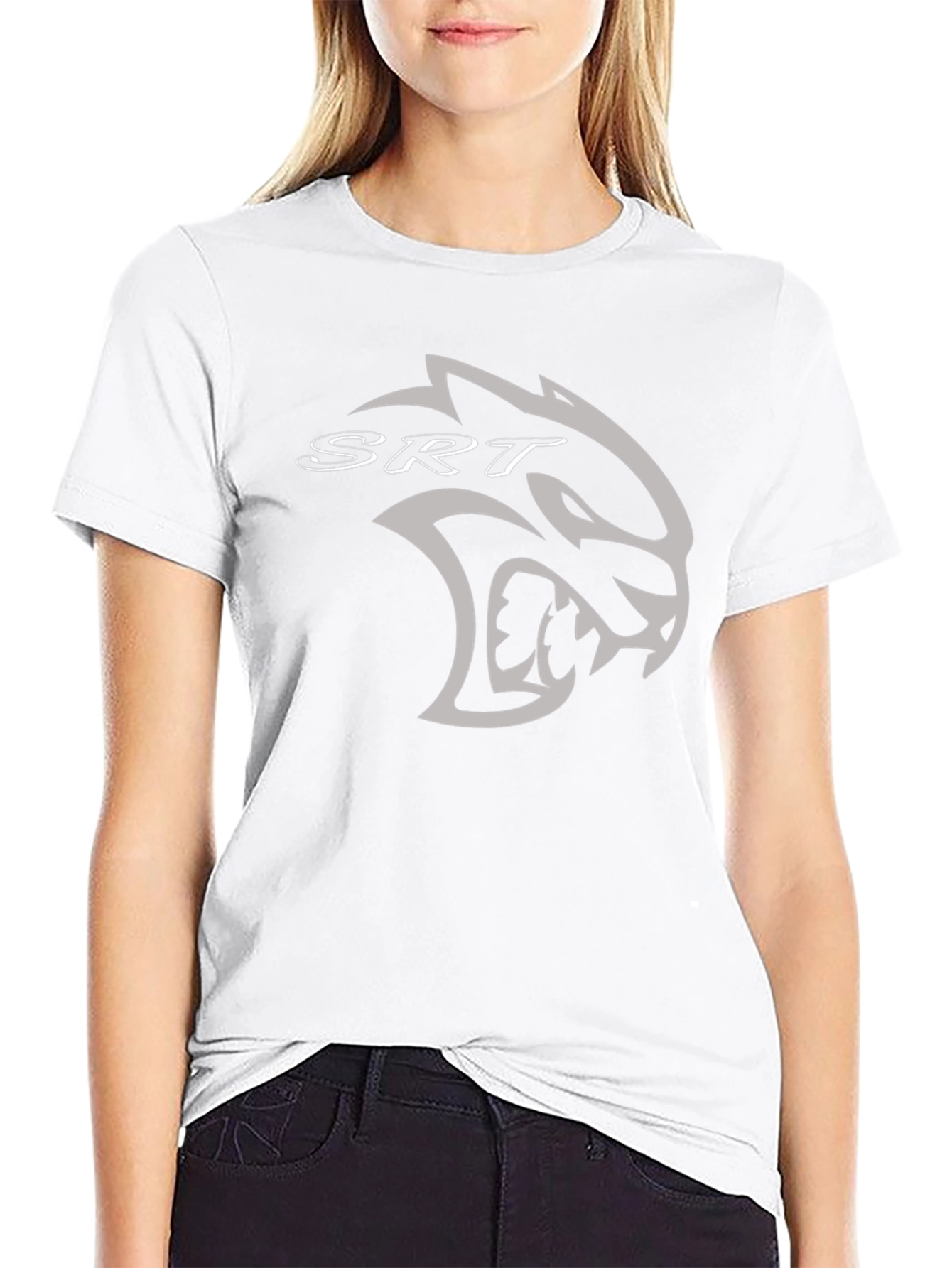 Dodge SRT Hellcat Logo Black T-Shirt