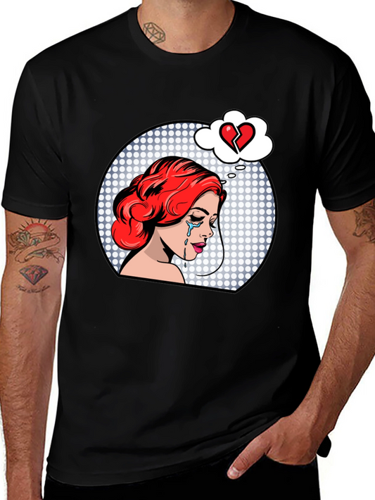 Heartbreak Pop Art T-Shirt