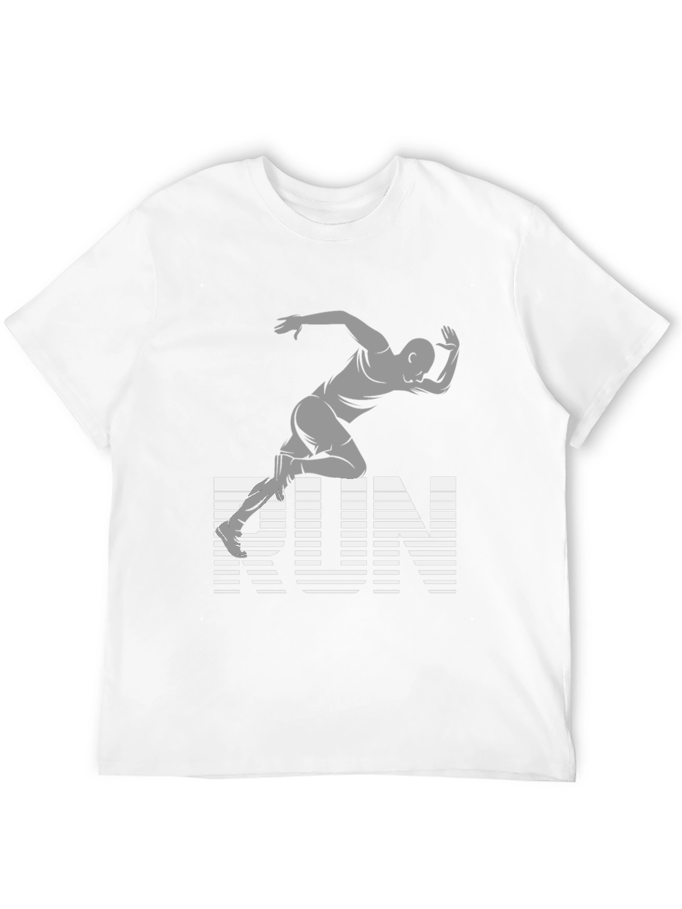 Run Graphic Tee - Athletic Style