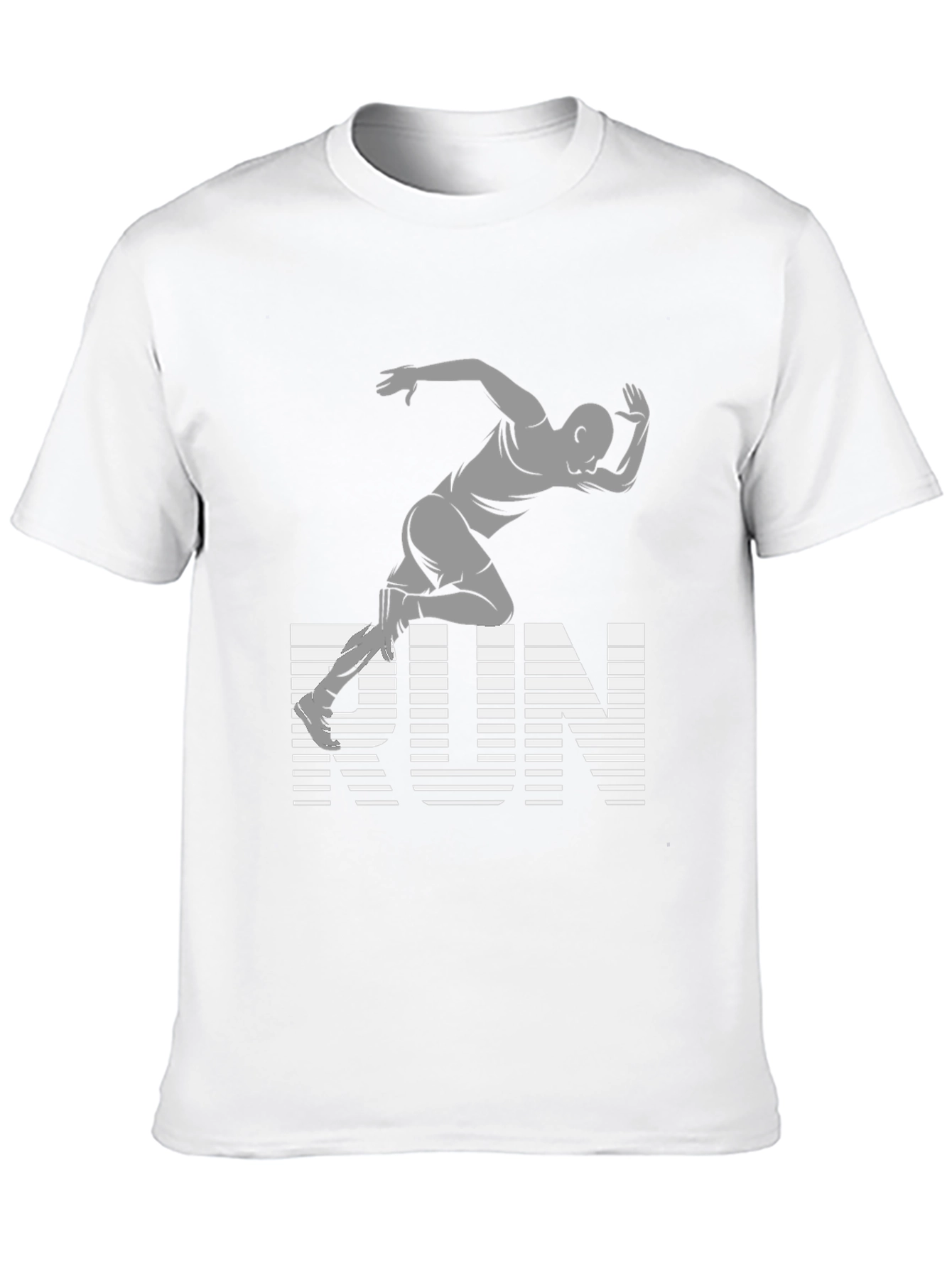 Run Graphic Tee - Athletic Style