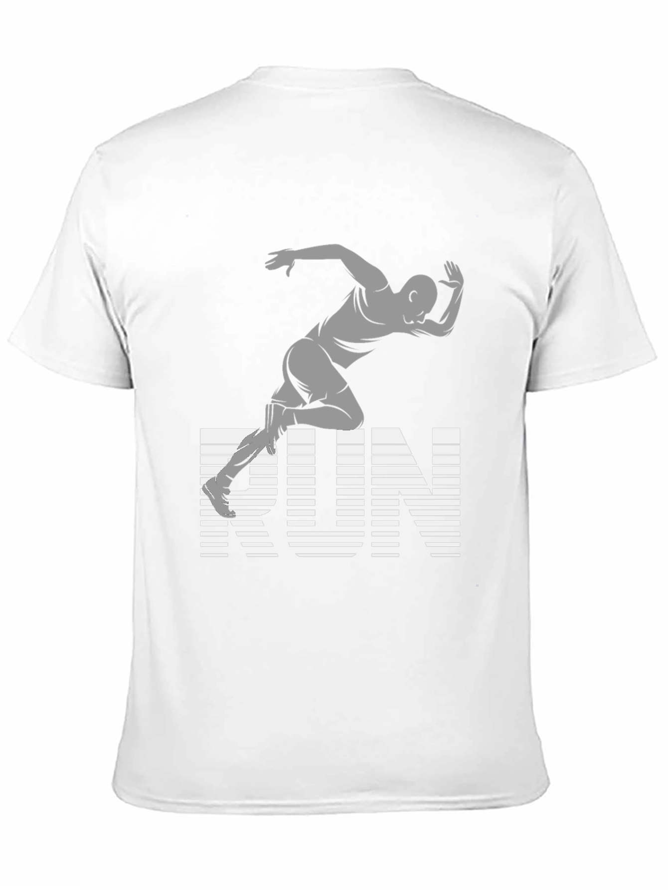 Run Graphic Tee - Athletic Style