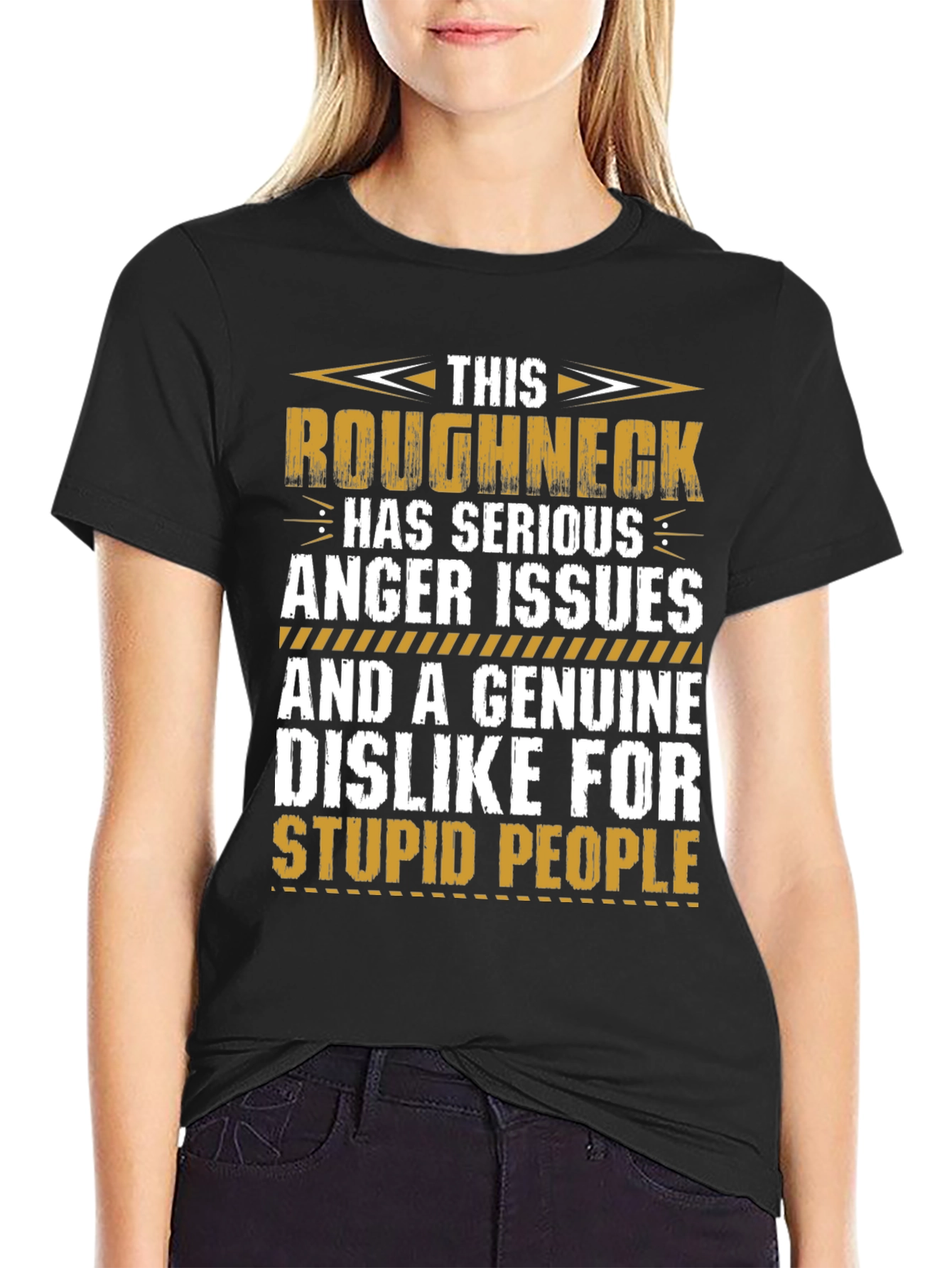 Roughneck Anger Issues Graphic T-Shirt
