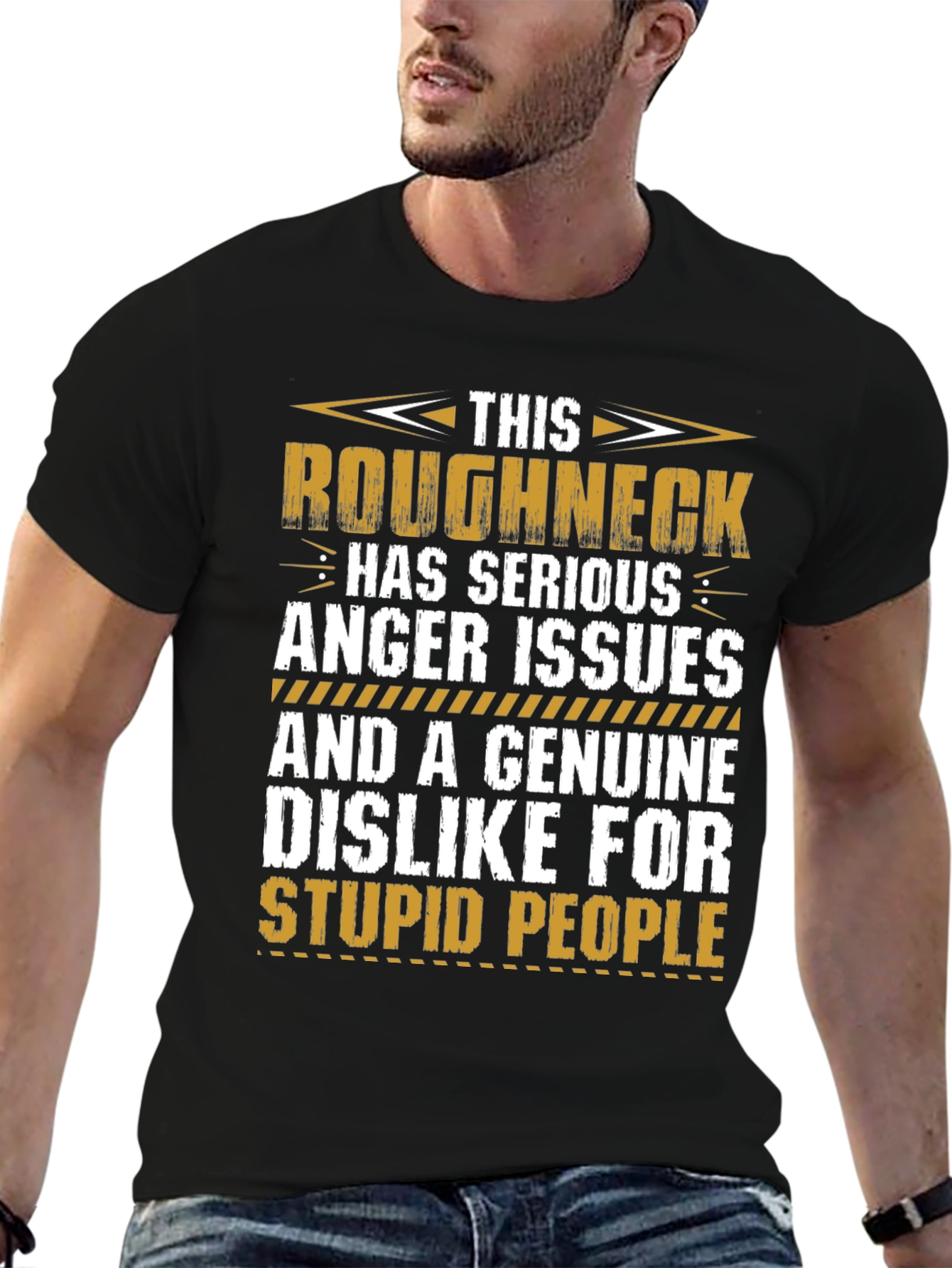 Roughneck Anger Issues Graphic T-Shirt