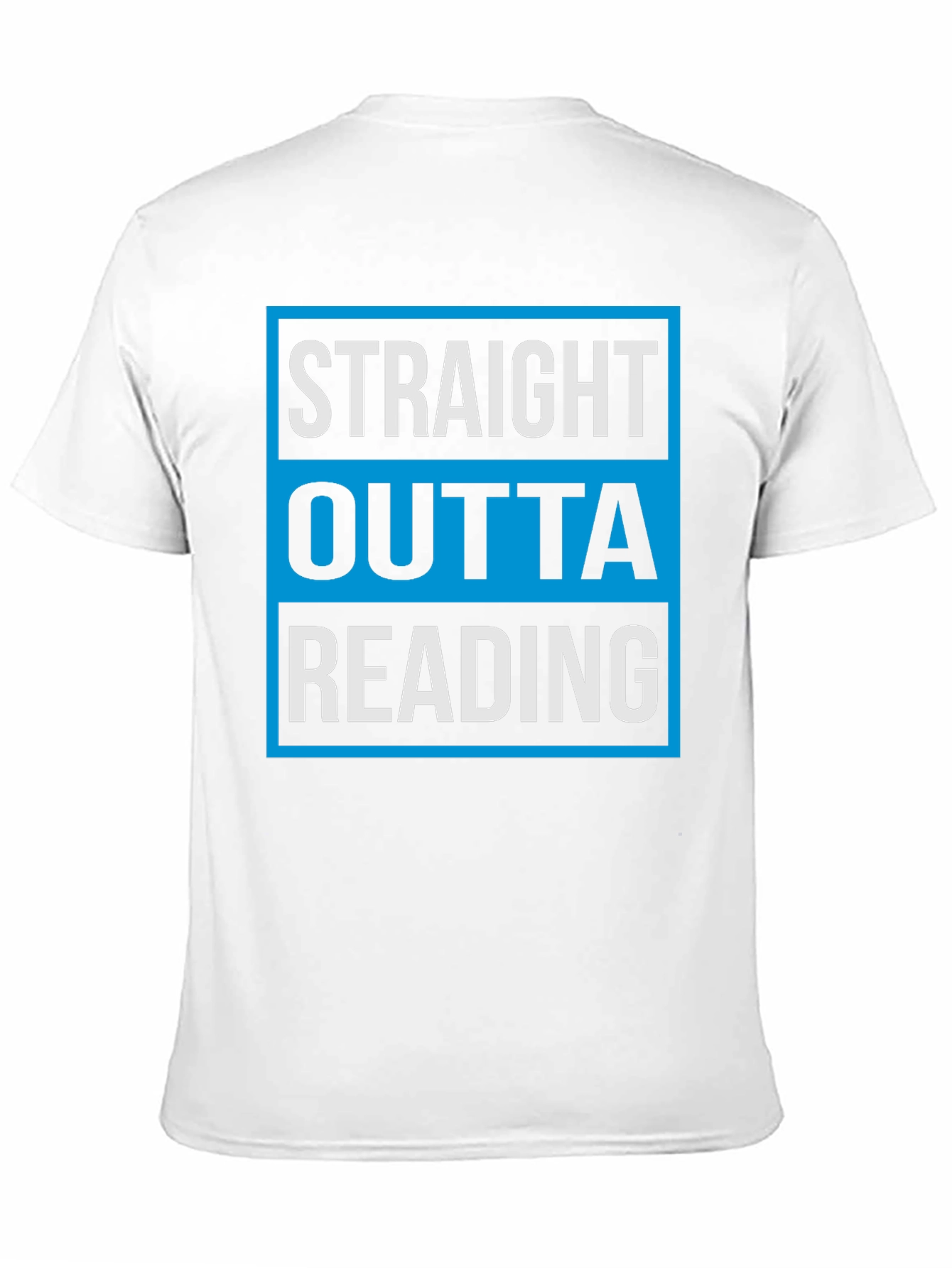 Straight Outta Reading T-Shirt Novelty Graphic Tee