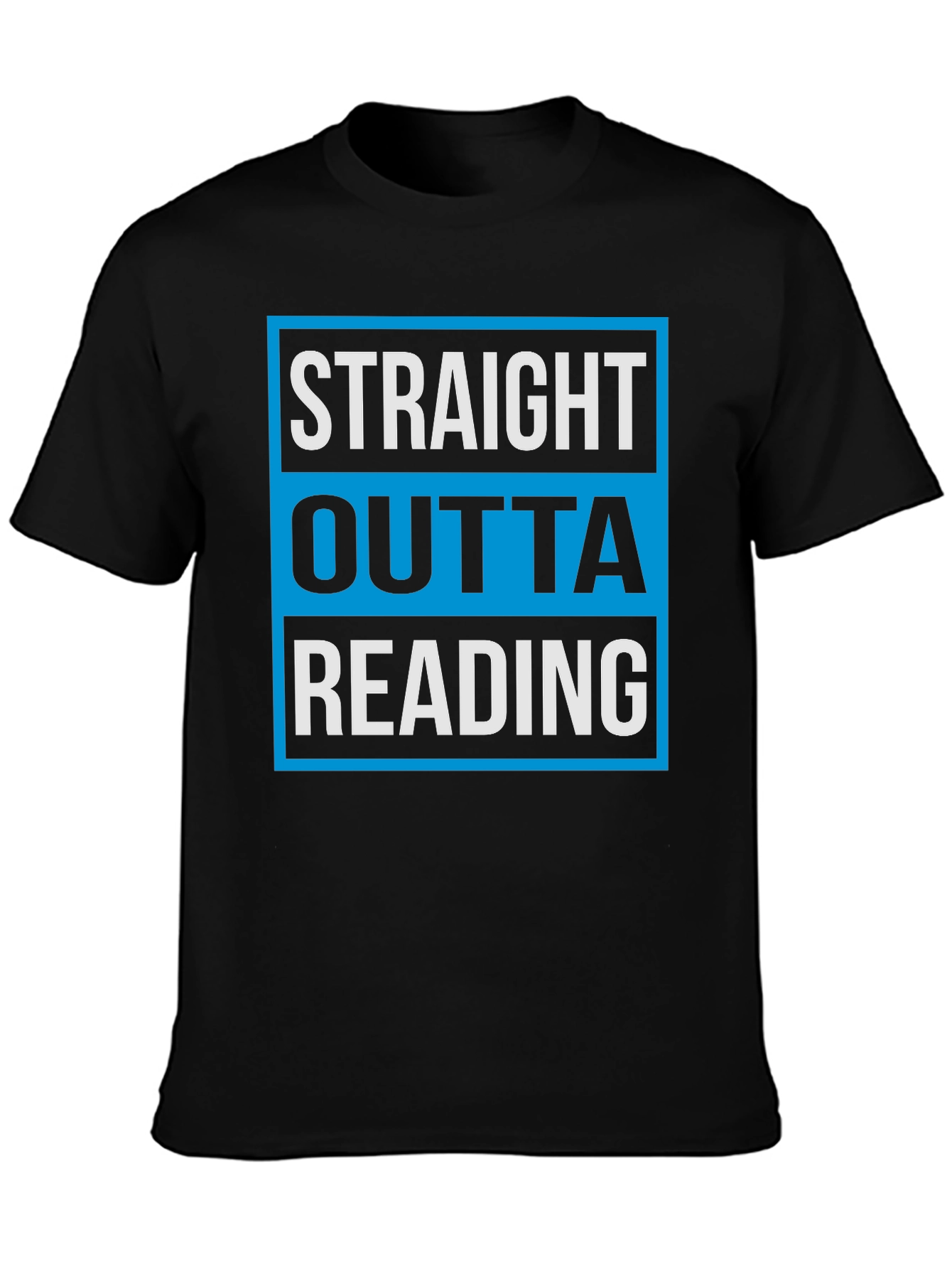 Straight Outta Reading T-Shirt Novelty Graphic Tee