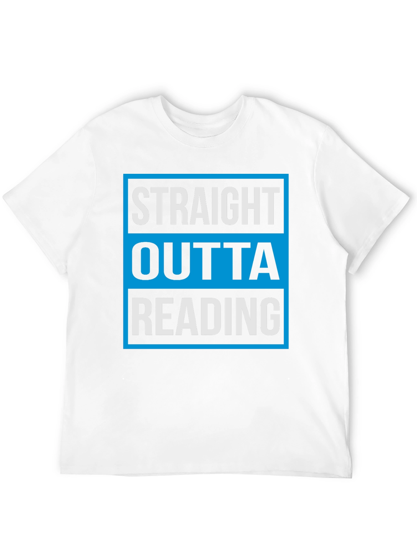 Straight Outta Reading T-Shirt Novelty Graphic Tee