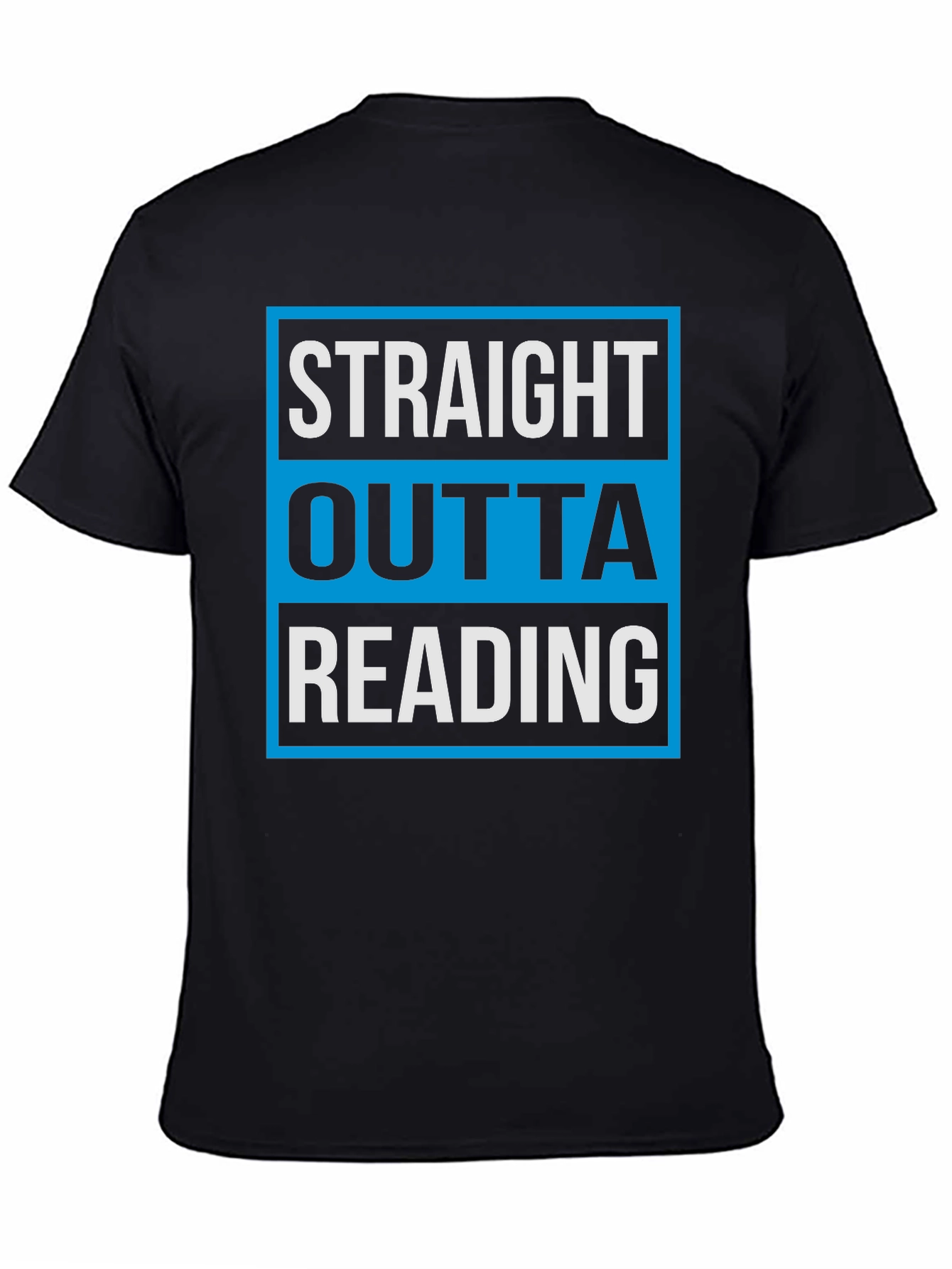 Straight Outta Reading T-Shirt Novelty Graphic Tee
