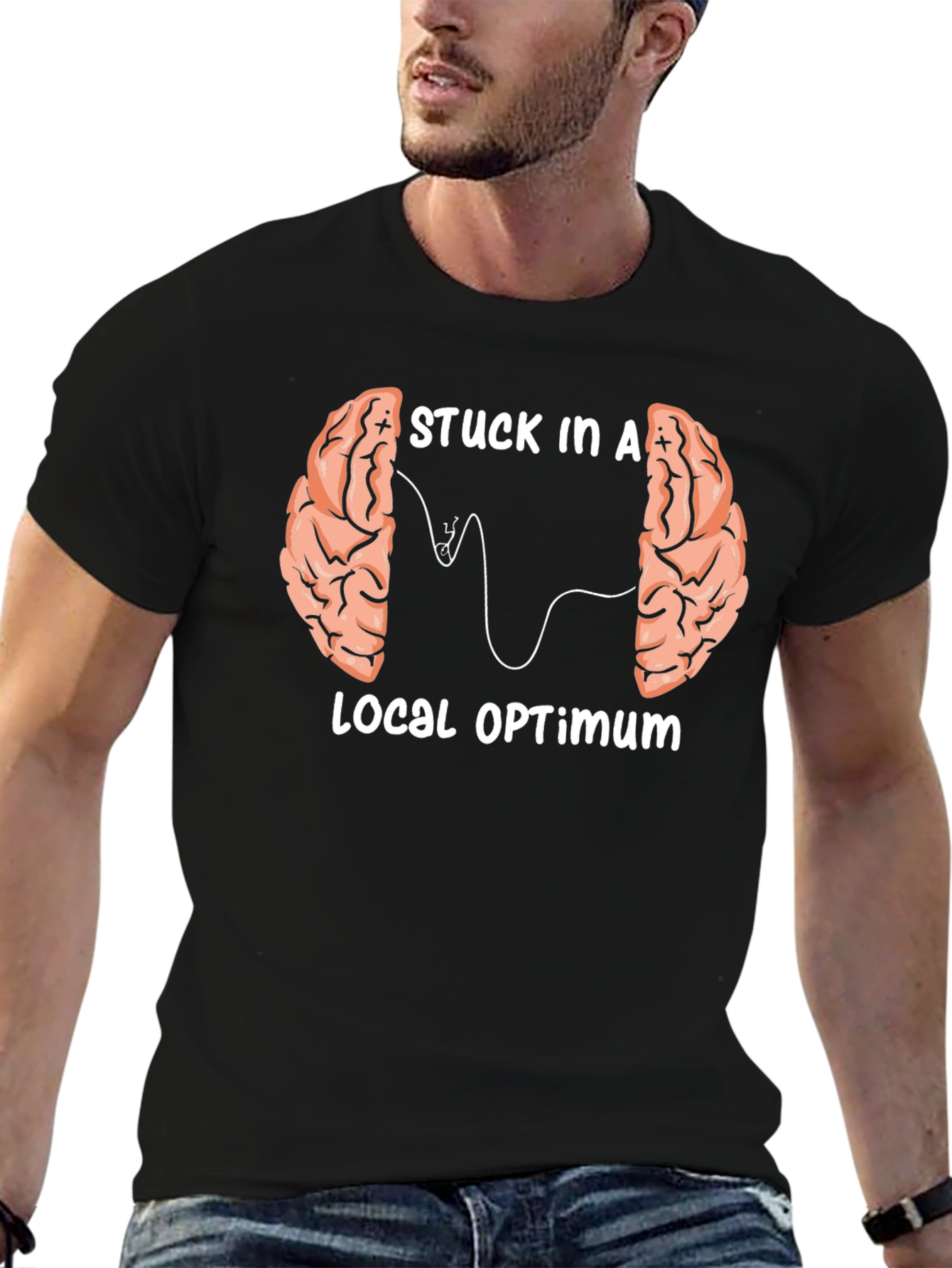 Stuck in a Local Optimum T-Shirt